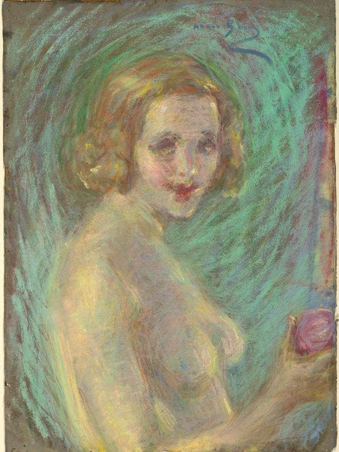 Nude With Fruit By Alice Pike Barney - Image 6