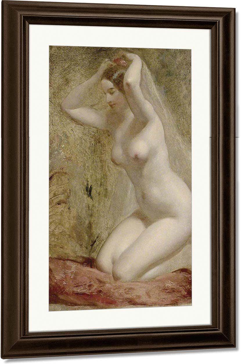 Nude Woman Kneeling By William Etty - Image 3