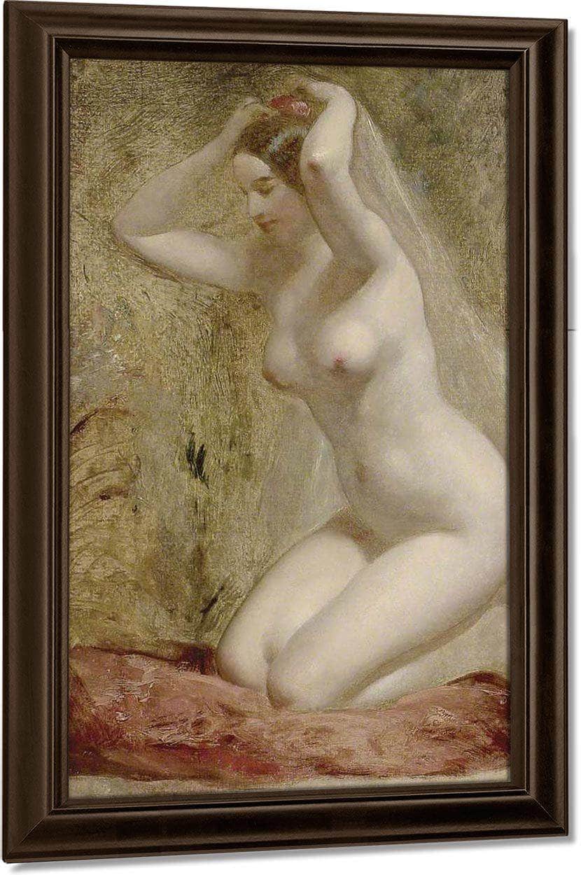 Nude Woman Kneeling By William Etty - Image 7