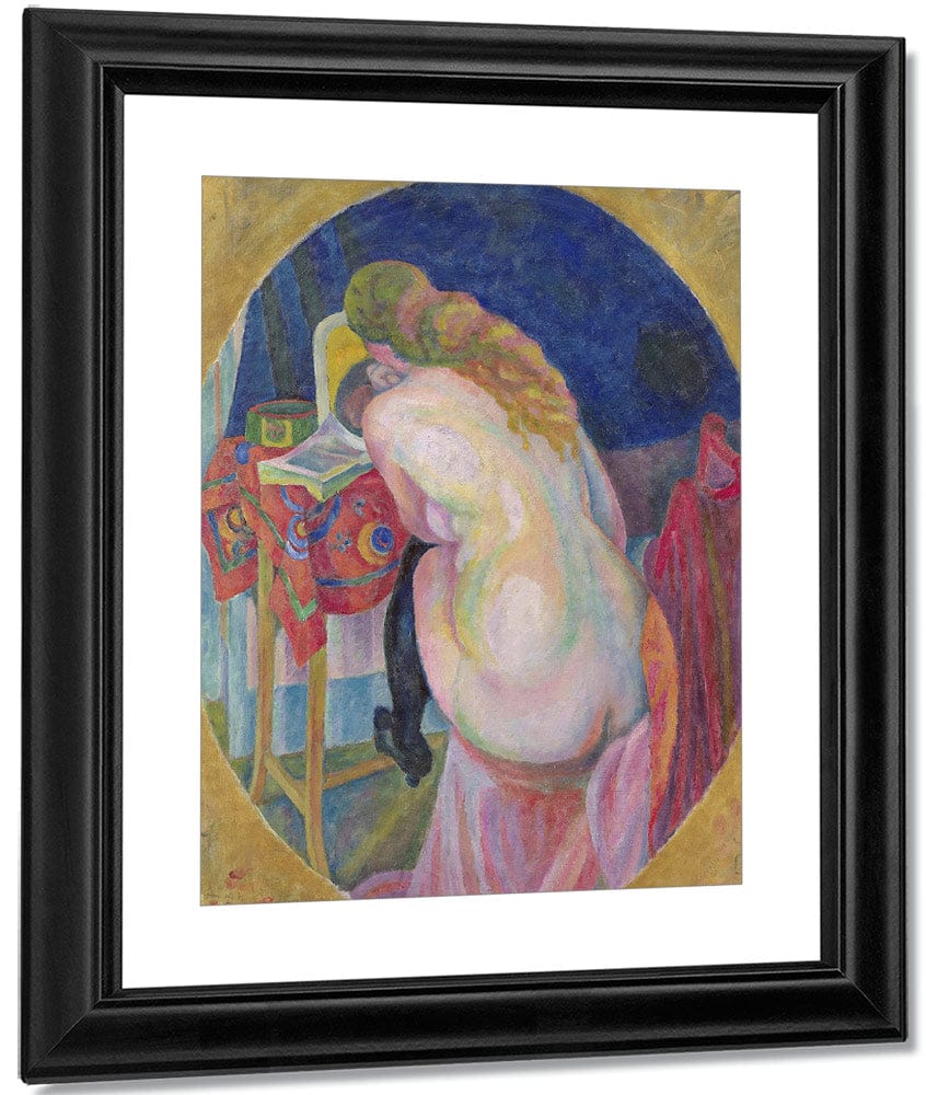 Nude Woman Reading By Robert Delaunay - Image 3