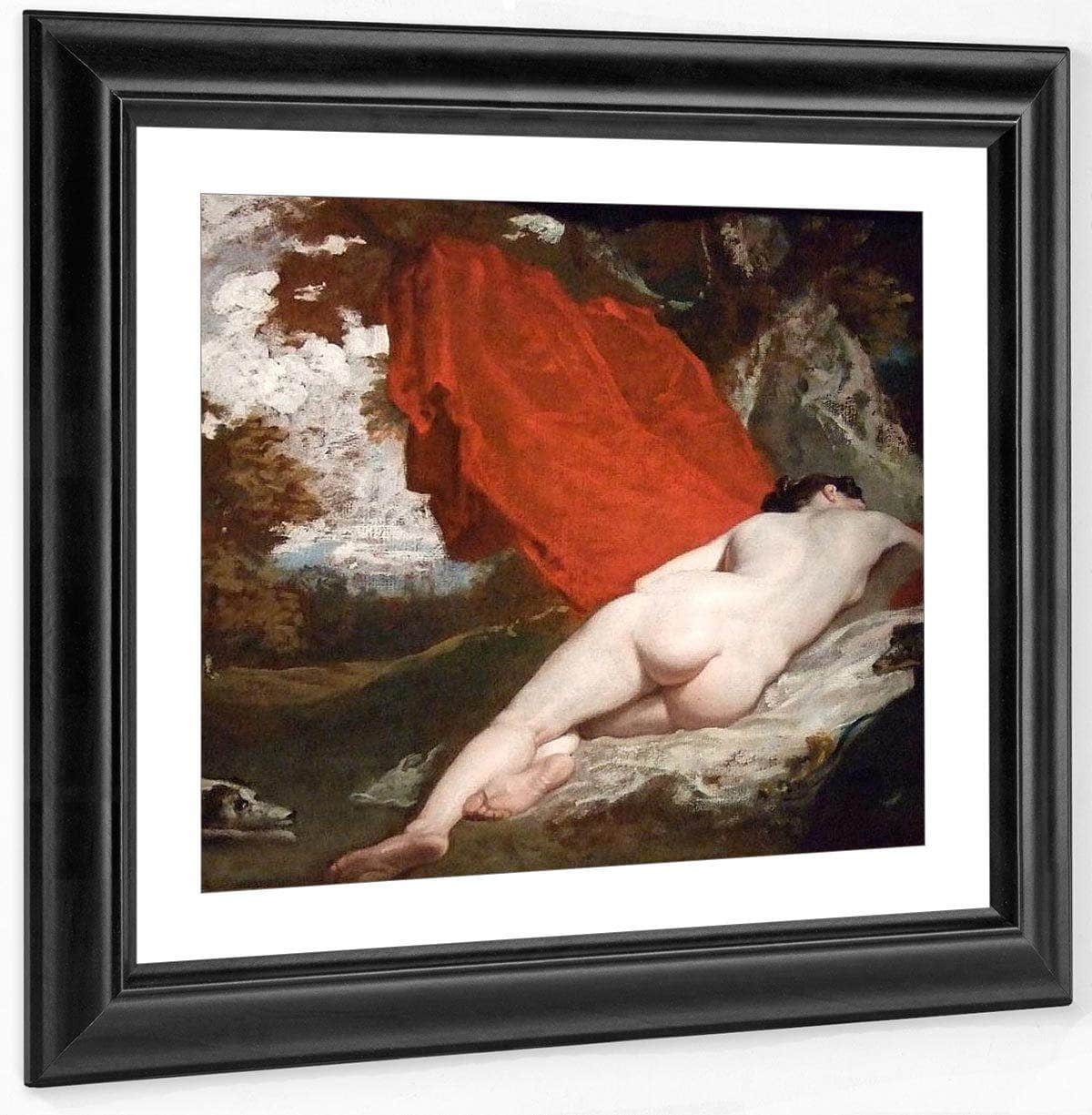 Nude Woman Reclining 3 By William Etty - Image 4