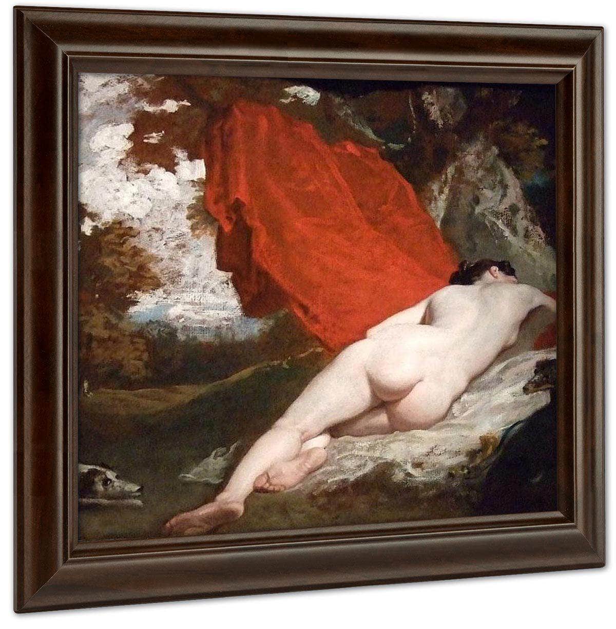 Nude Woman Reclining 3 By William Etty - Image 6
