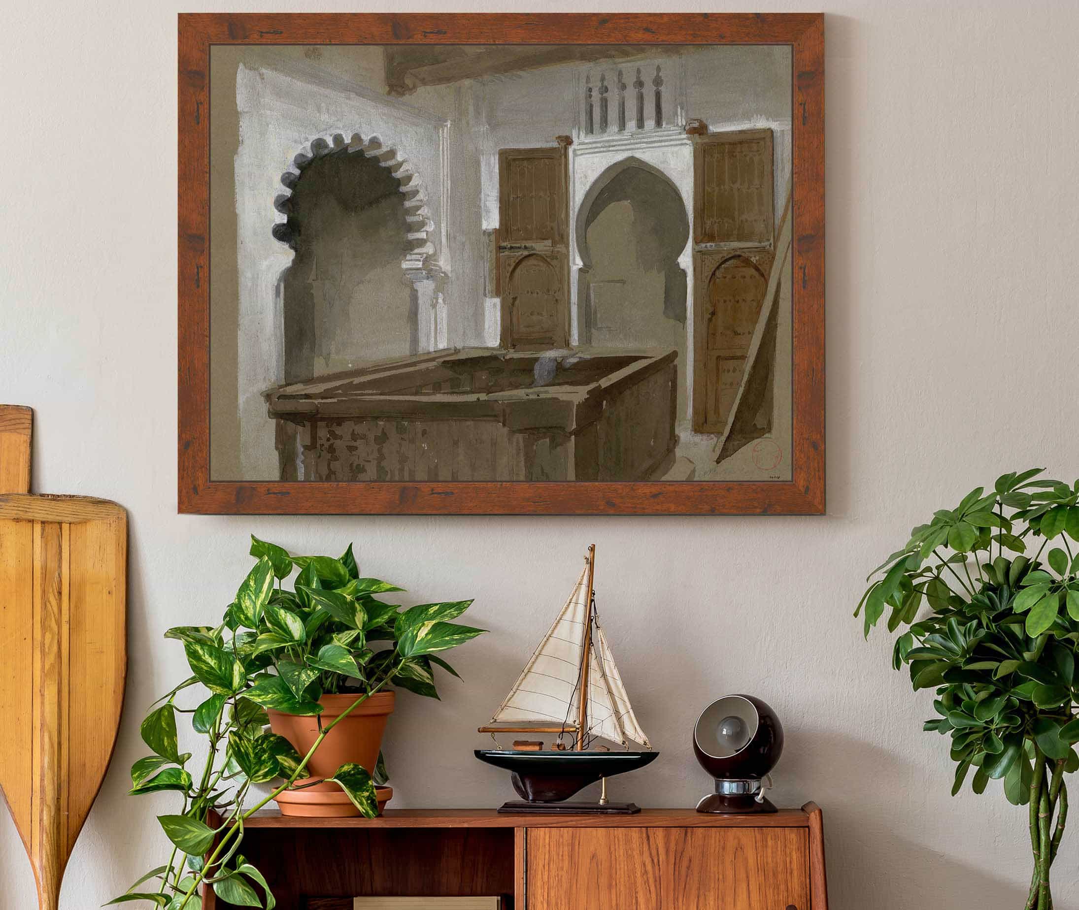 Nuestra Casa En Tetuan Our House In Tetouan by Mariano Fortuny Marsal - Image 3