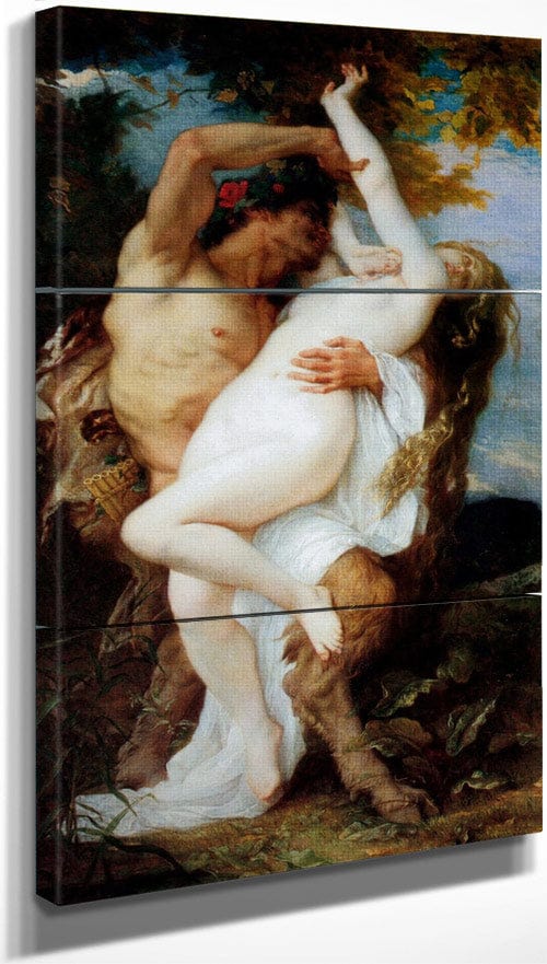 Nymph And Satyr 1860 1 By Alexandre Cabanel