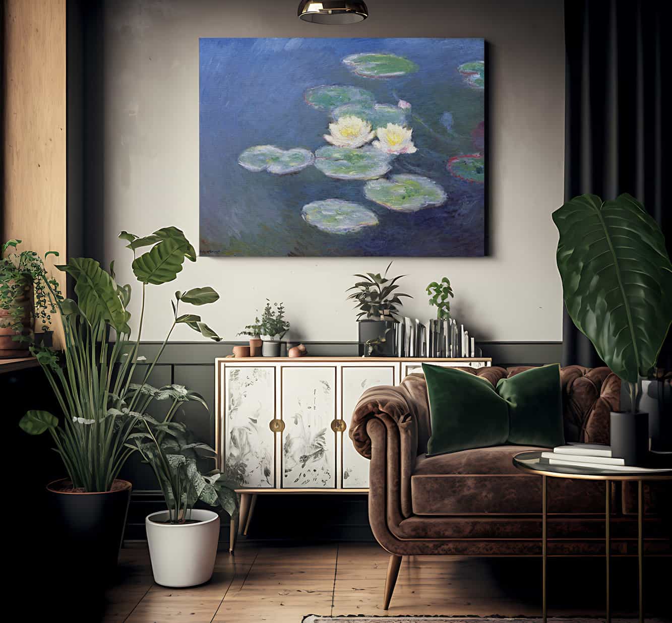Nympheas Sun Effects By Claude Monet - Image 2
