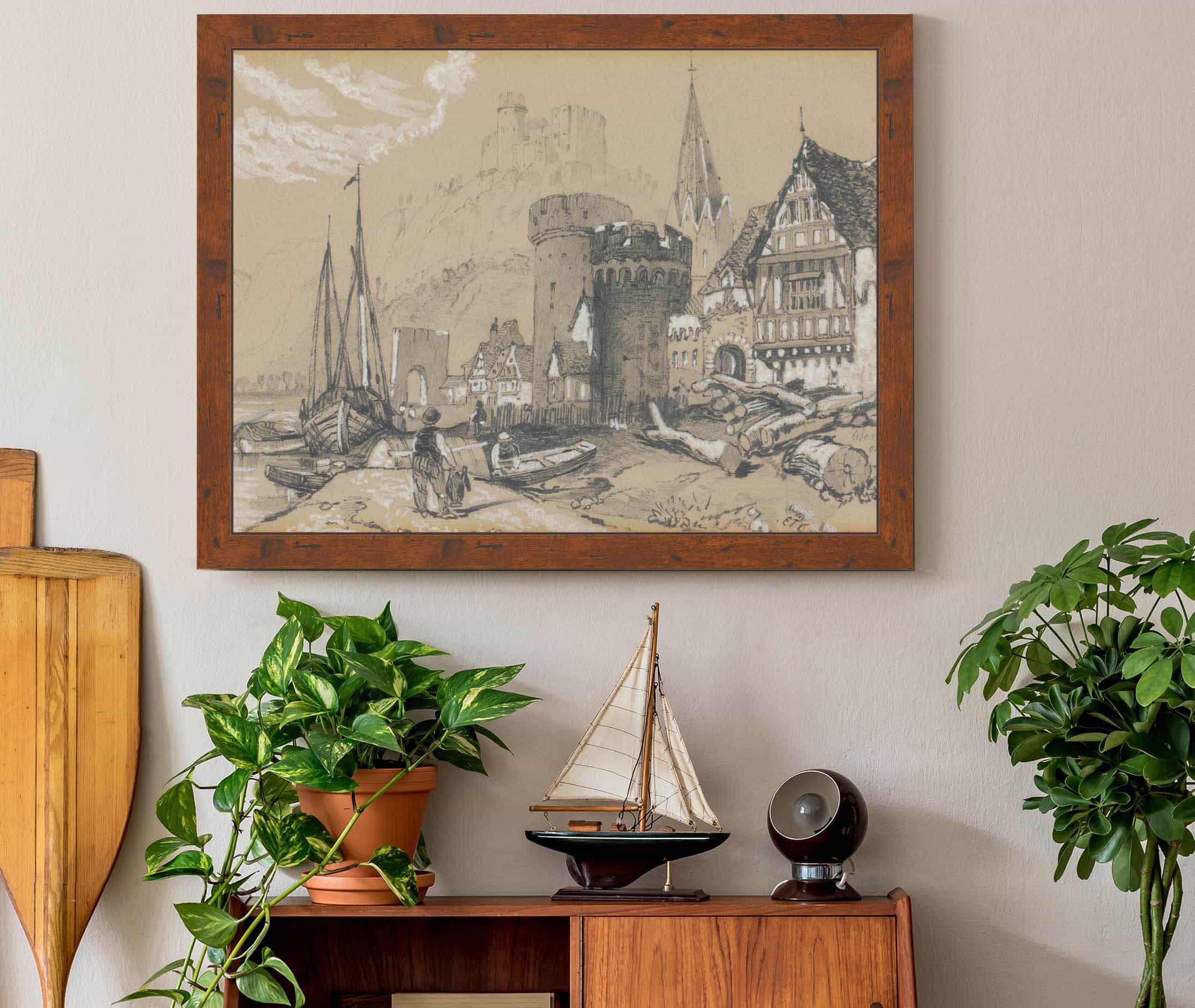 Oberwesel by Edward Theodore Compton - Image 3