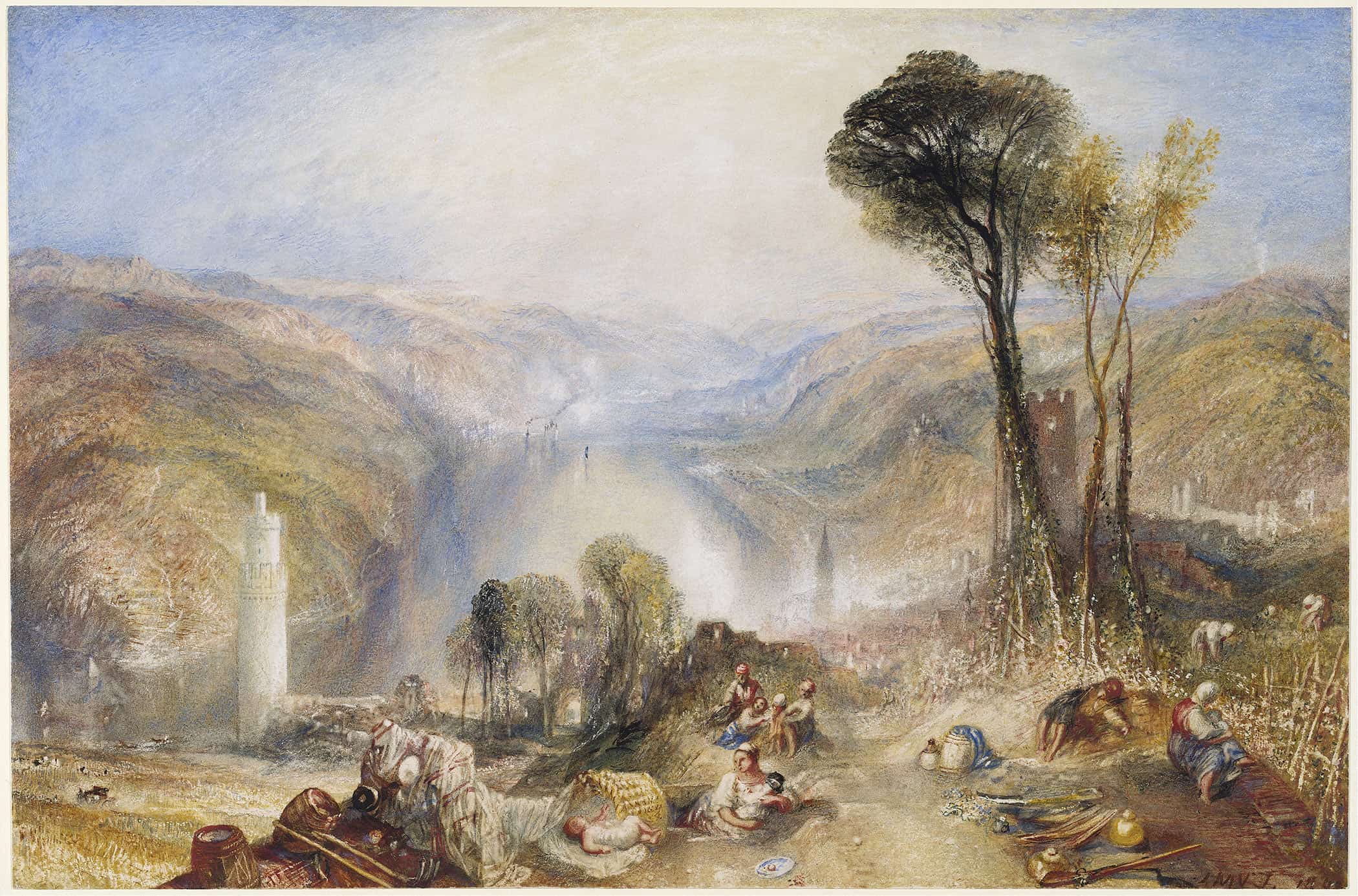 Oberwesel by Joseph Mallord William Turner - Image 2