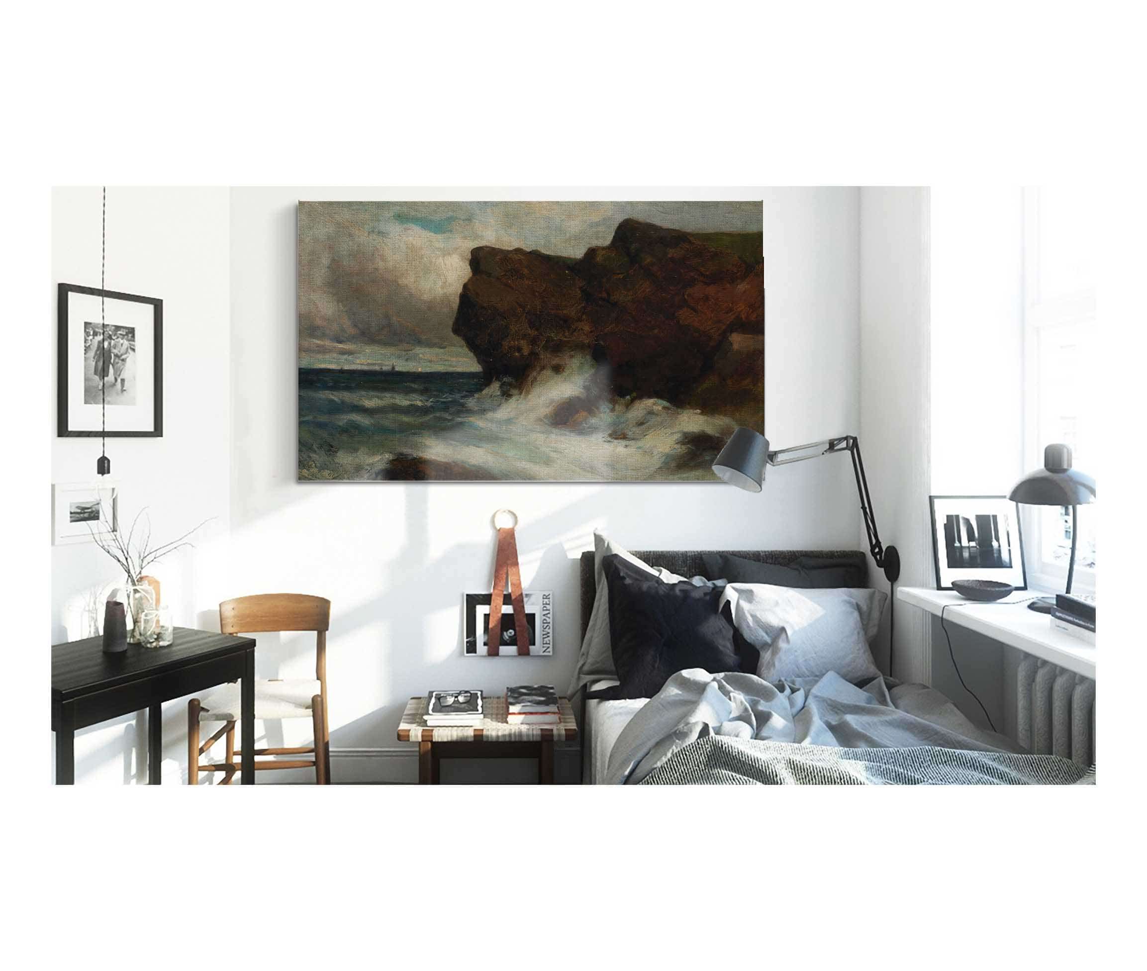 Ocean Cliffs by Edward Mitchell Bannister - Image 3
