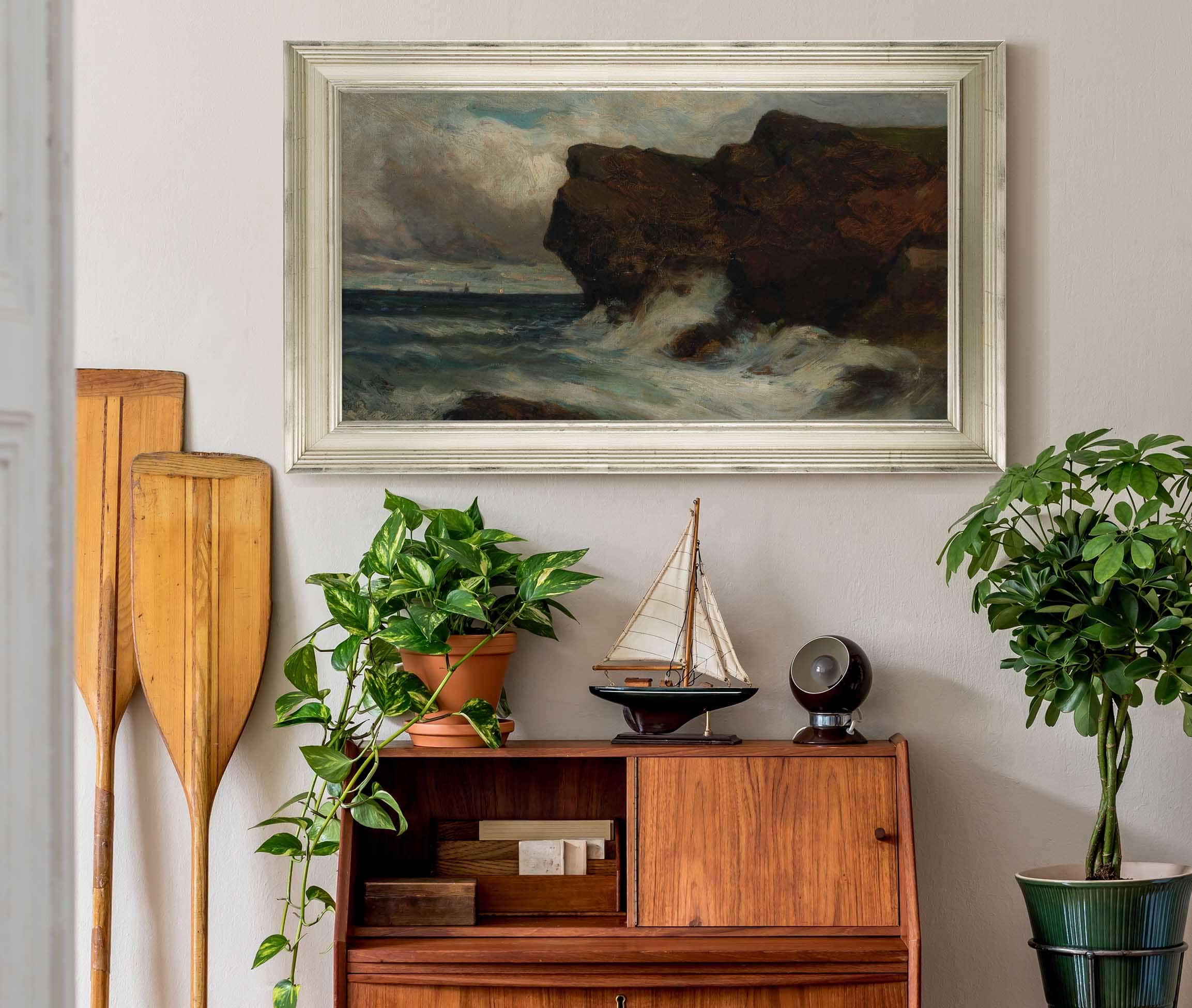 Ocean Cliffs by Edward Mitchell Bannister - Image 6