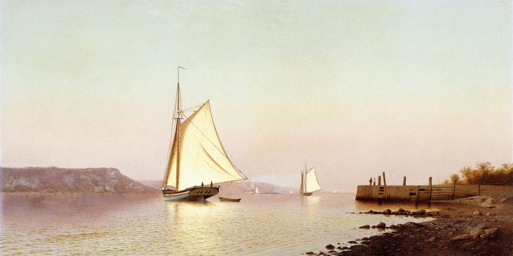 October On The Hudson By Francis Augustus Silva - Image 2