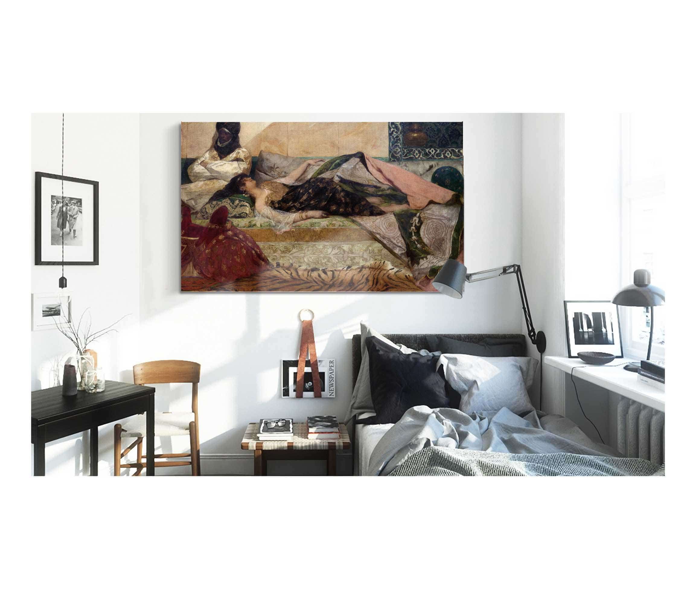 Odalisque by Jean Joseph Benjamin Constant - Image 4