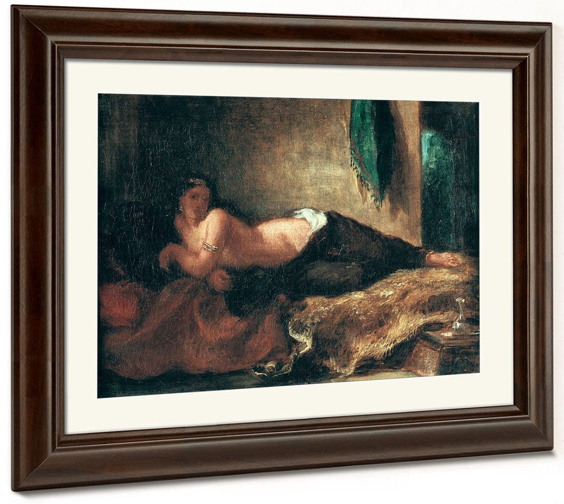 Odalisque By Ferdinand Victor Eugene Delacroix - Image 5