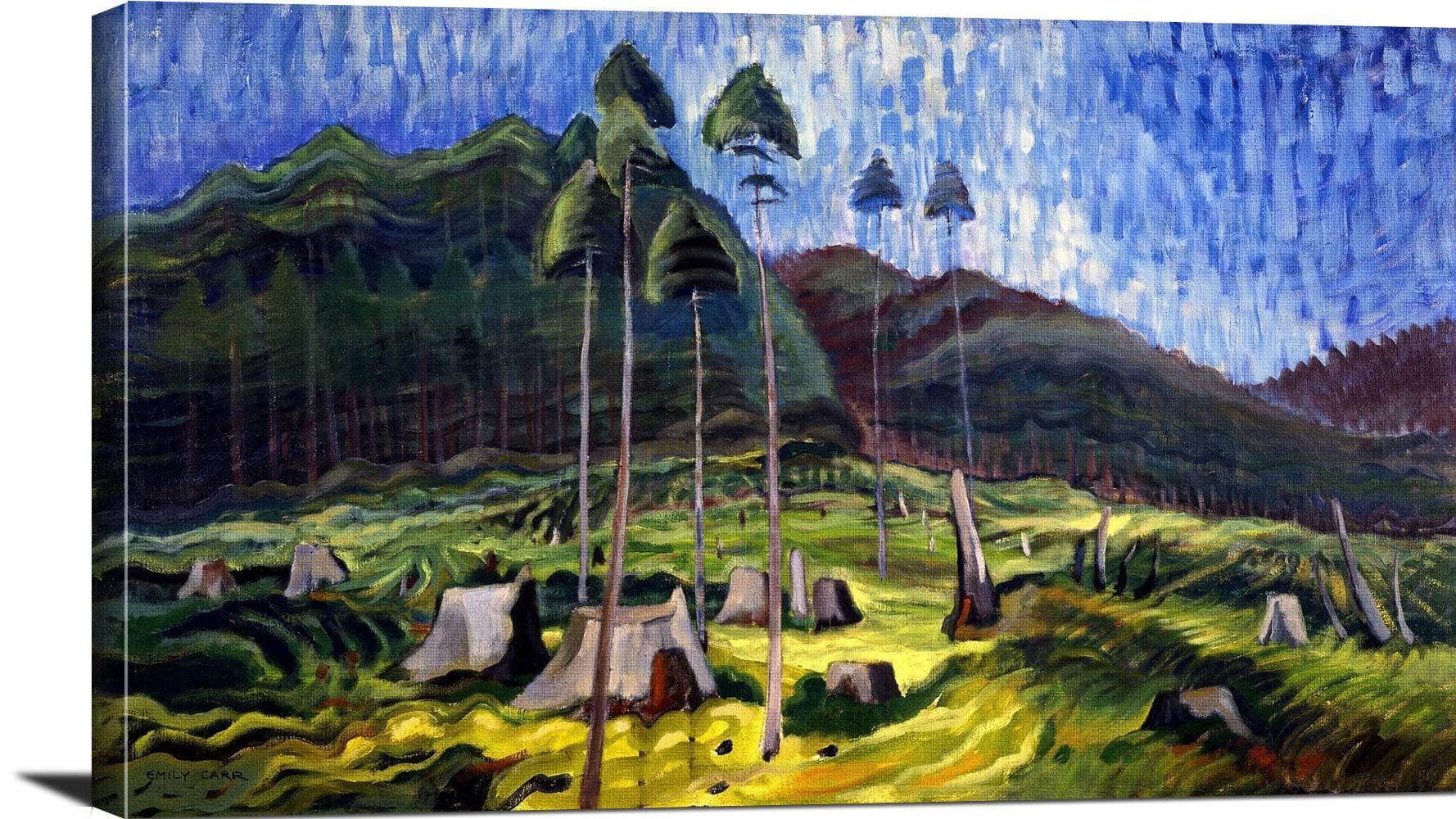 Odds And Ends Painting Emily Carr Canvas Art - Image 3