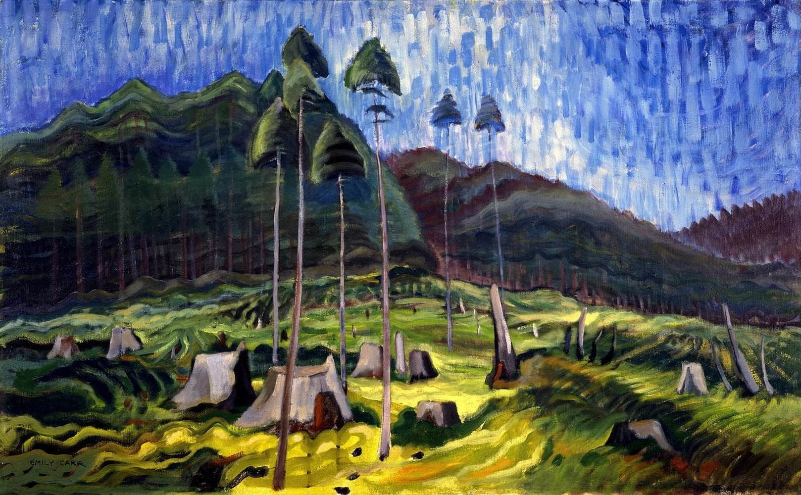 Odds And Ends Painting Emily Carr Canvas Art - Image 5