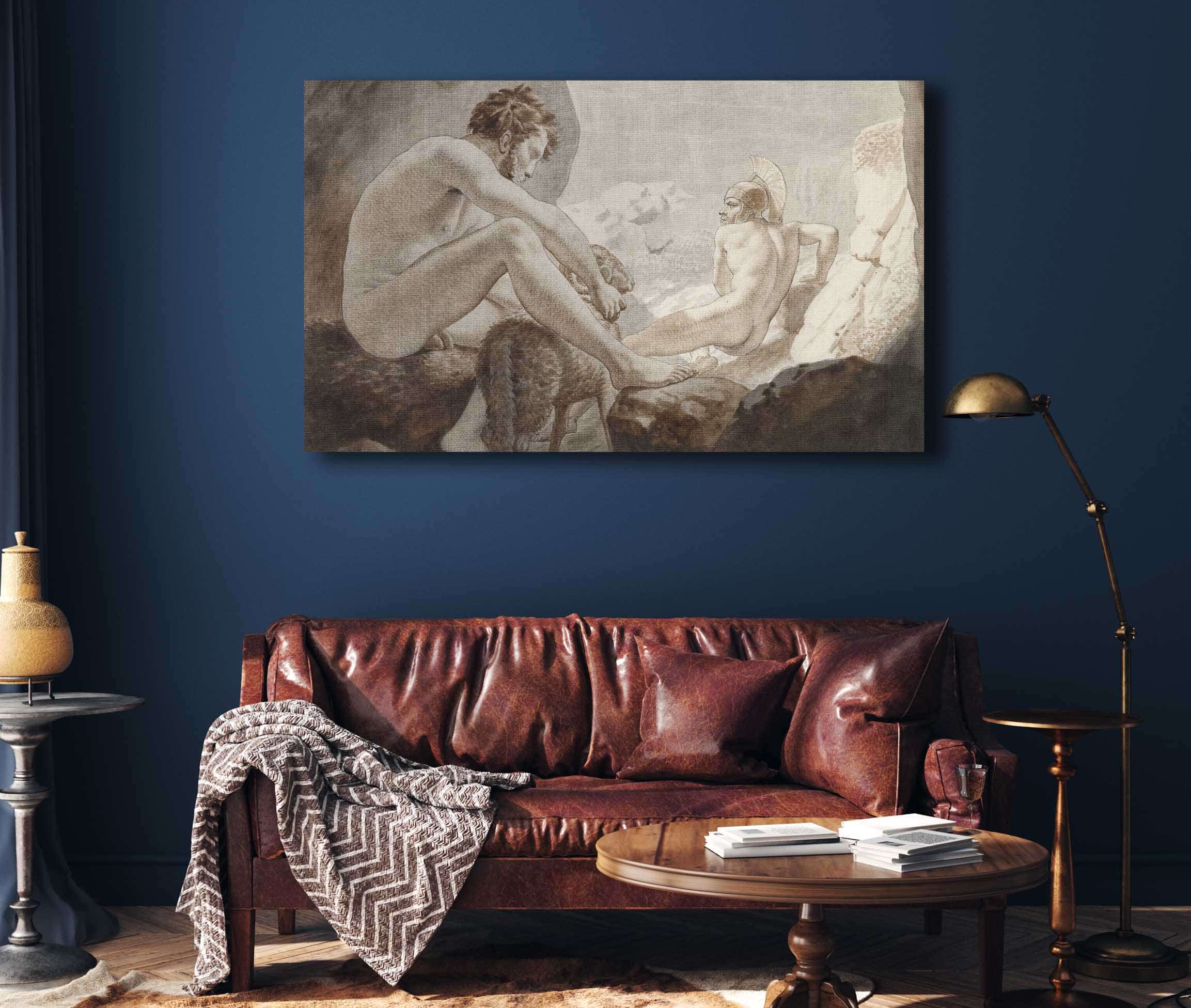 Odysseus Flygter Fra Polyfem by Christoffer Wilhelm Eckersberg - Image 4