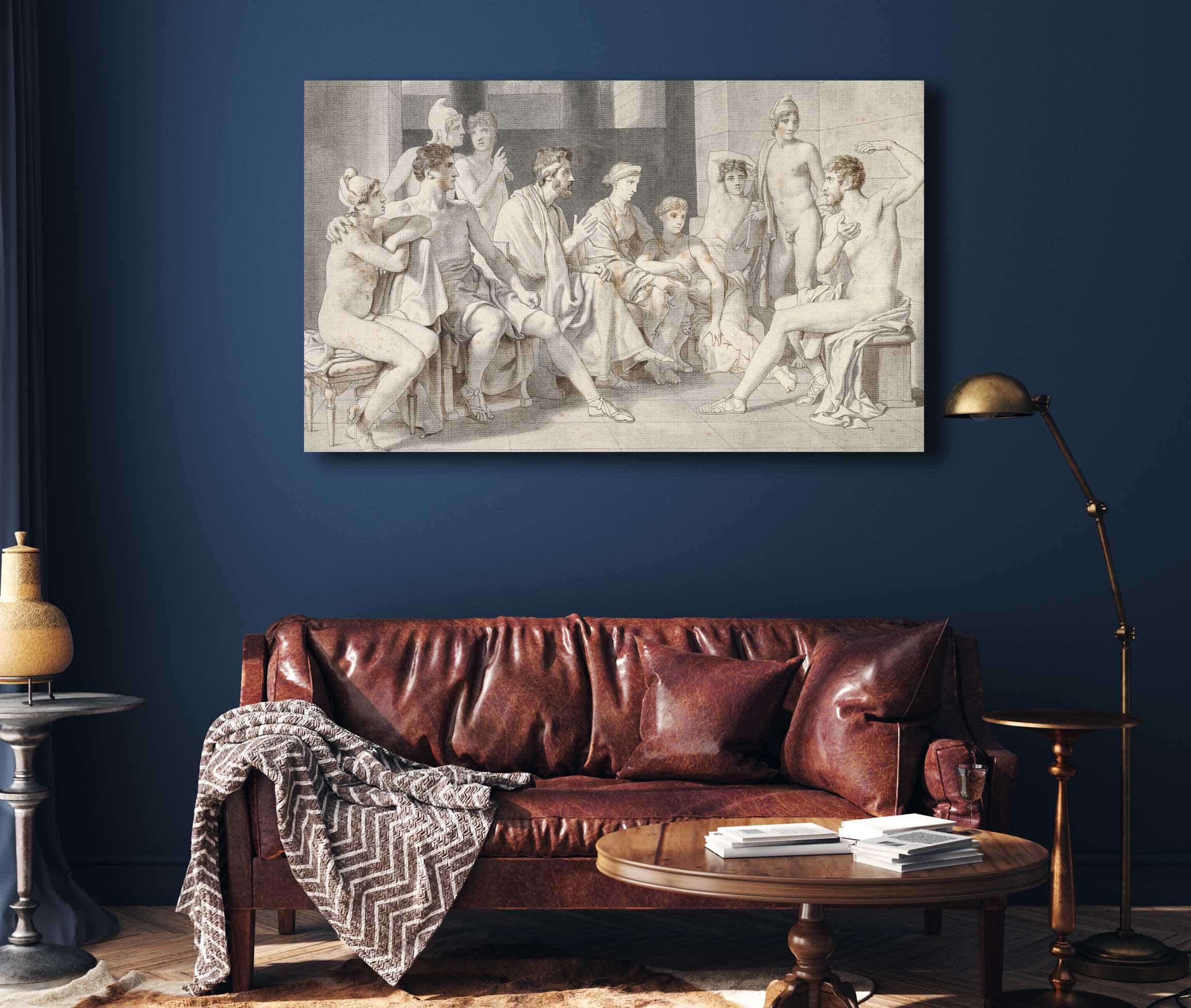 Odysseus Hos Alkinoos Beretter Om Sit Liv by Christoffer Wilhelm Eckersberg - Image 4