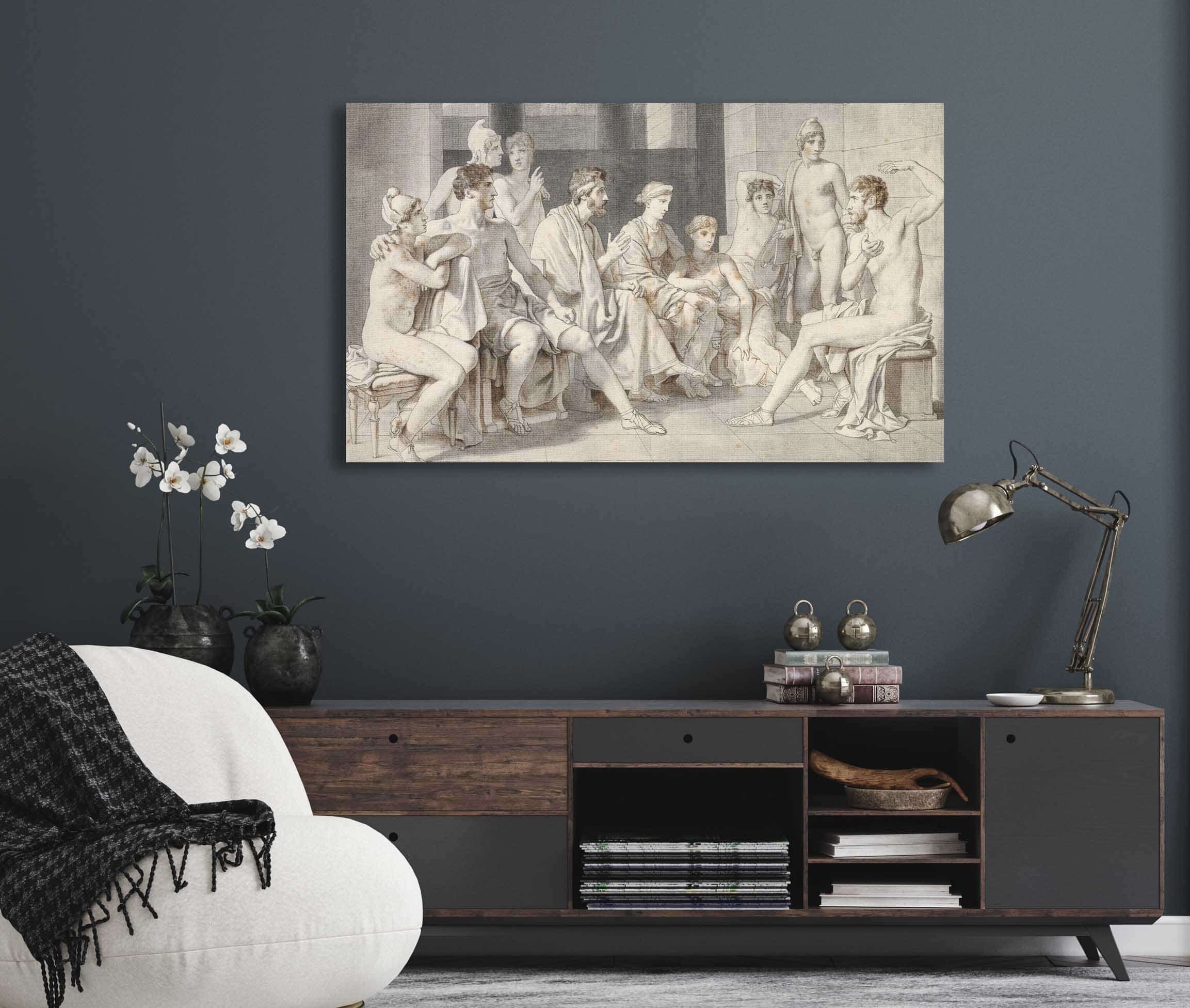 Odysseus Hos Alkinoos Beretter Om Sit Liv by Christoffer Wilhelm Eckersberg - Image 5