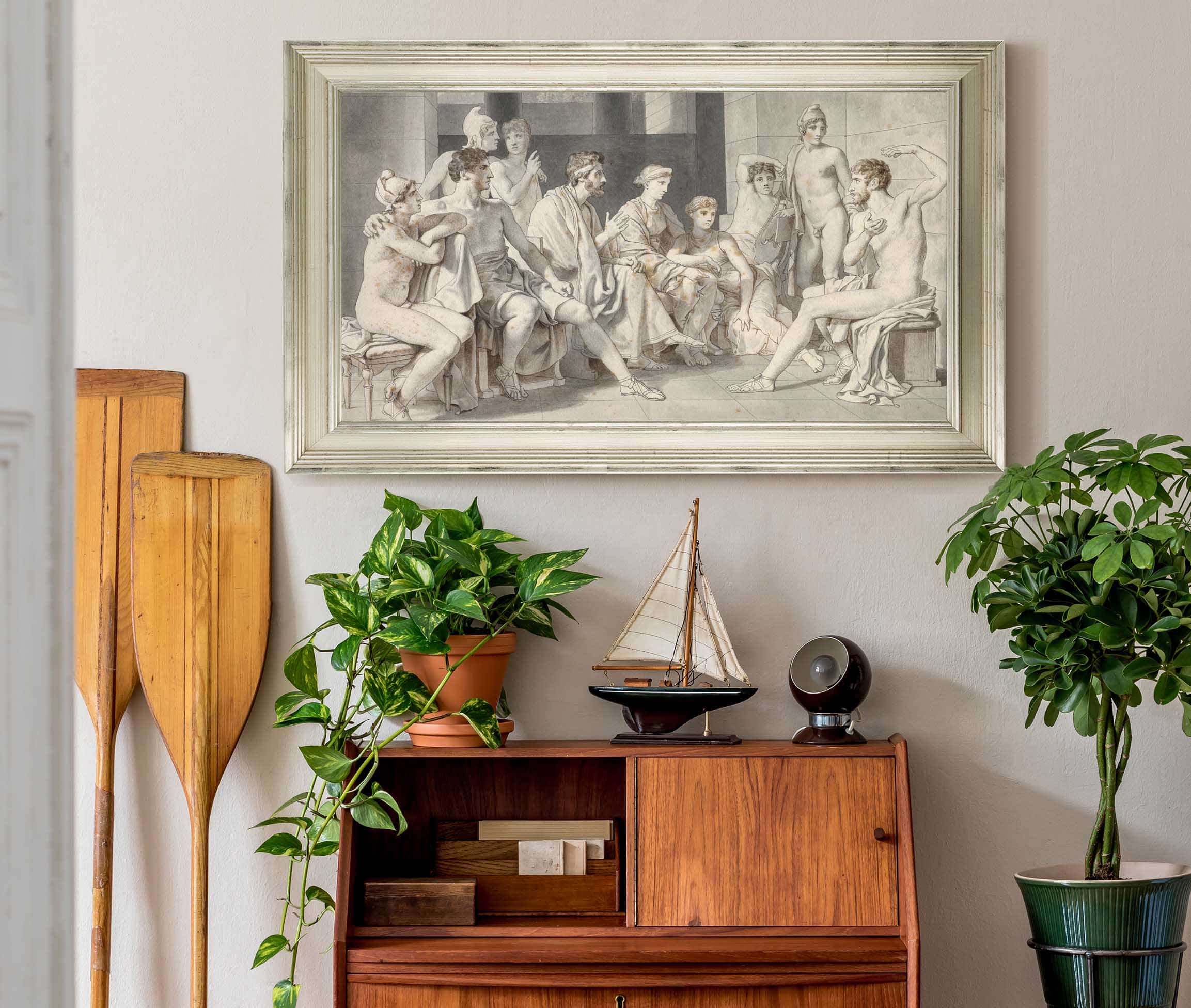 Odysseus Hos Alkinoos Beretter Om Sit Liv by Christoffer Wilhelm Eckersberg - Image 6