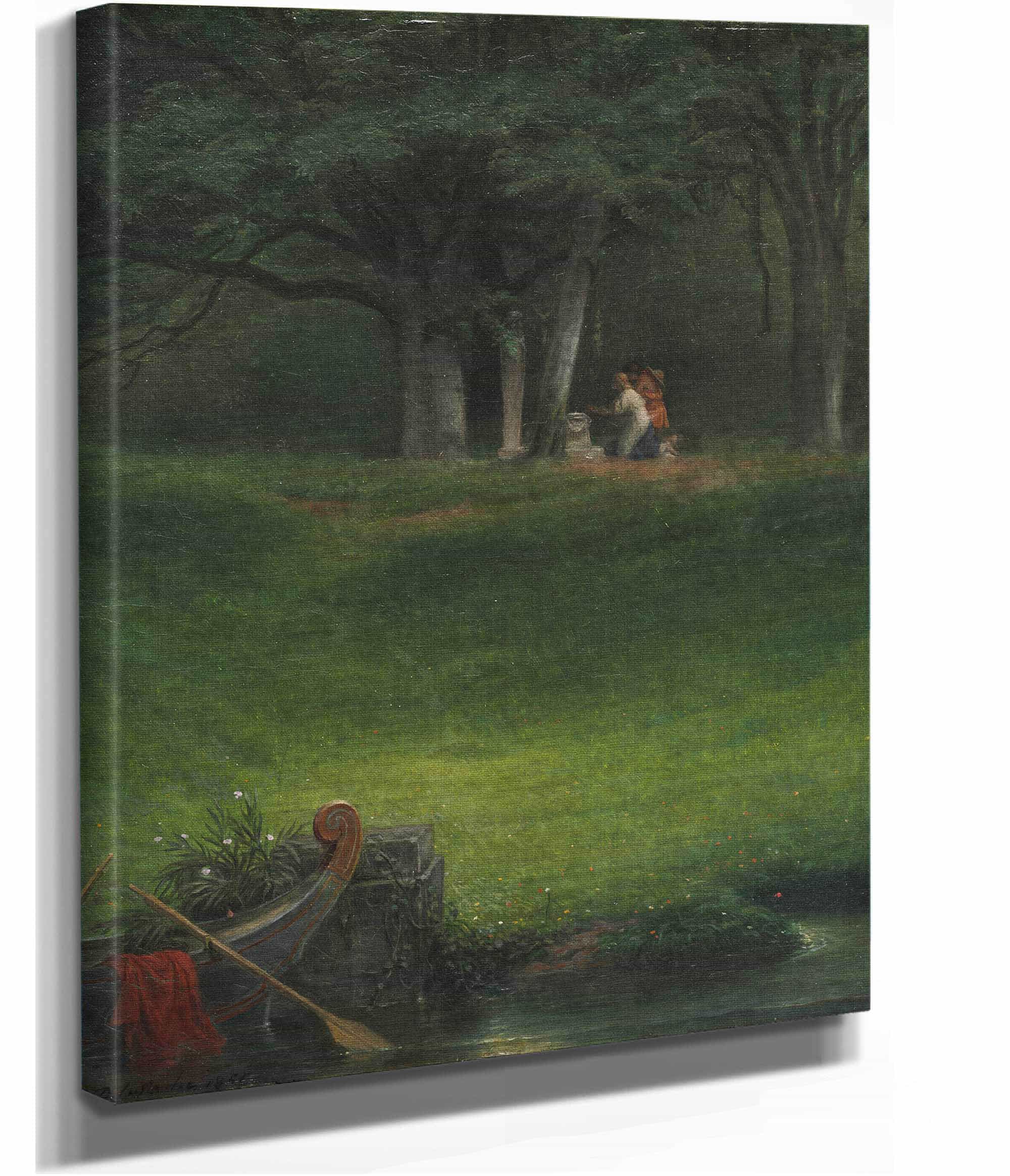 Offering To The God Pan by Paul Delaroche - Image 2