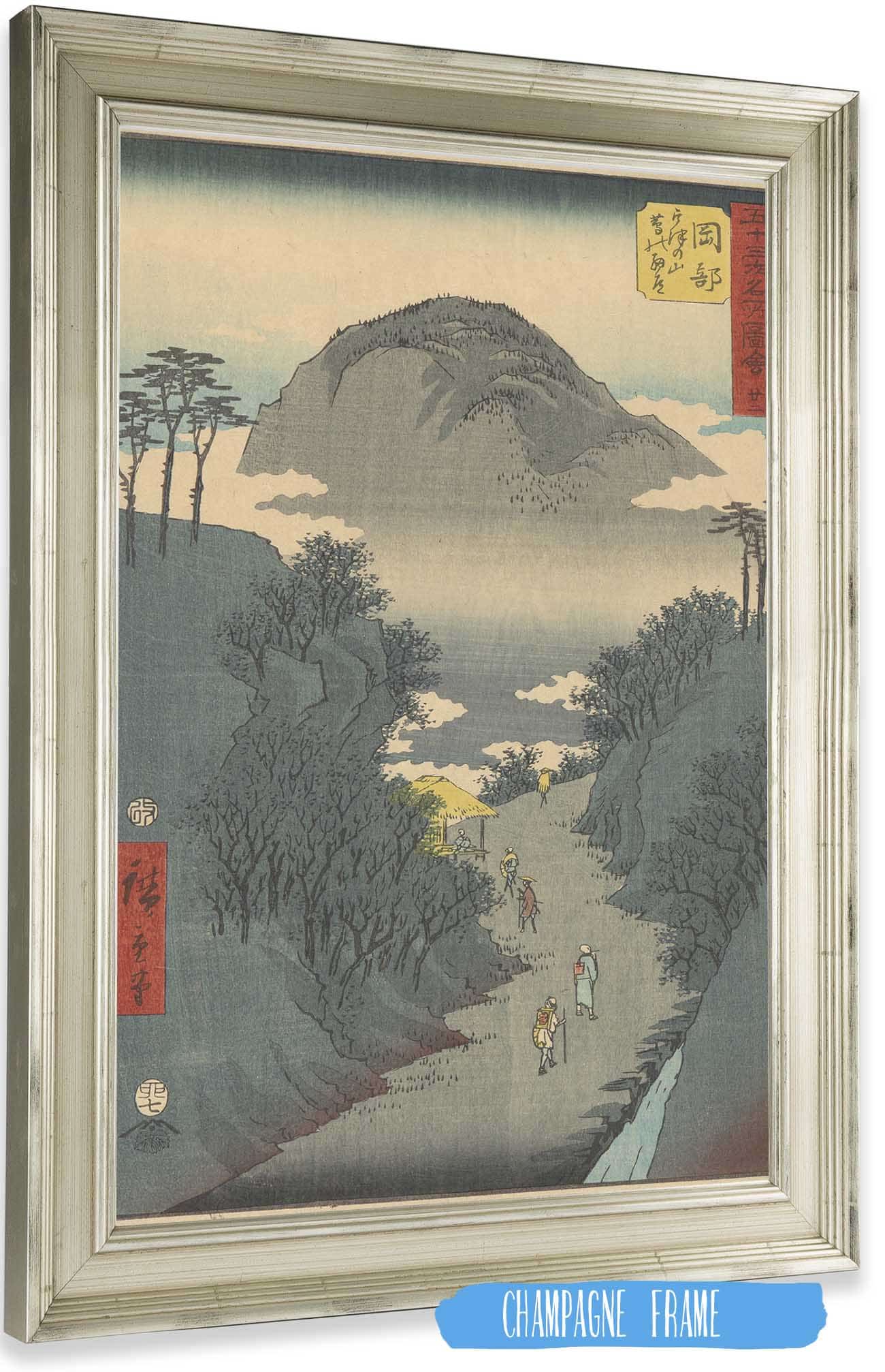 Okabe by Ando Hiroshige