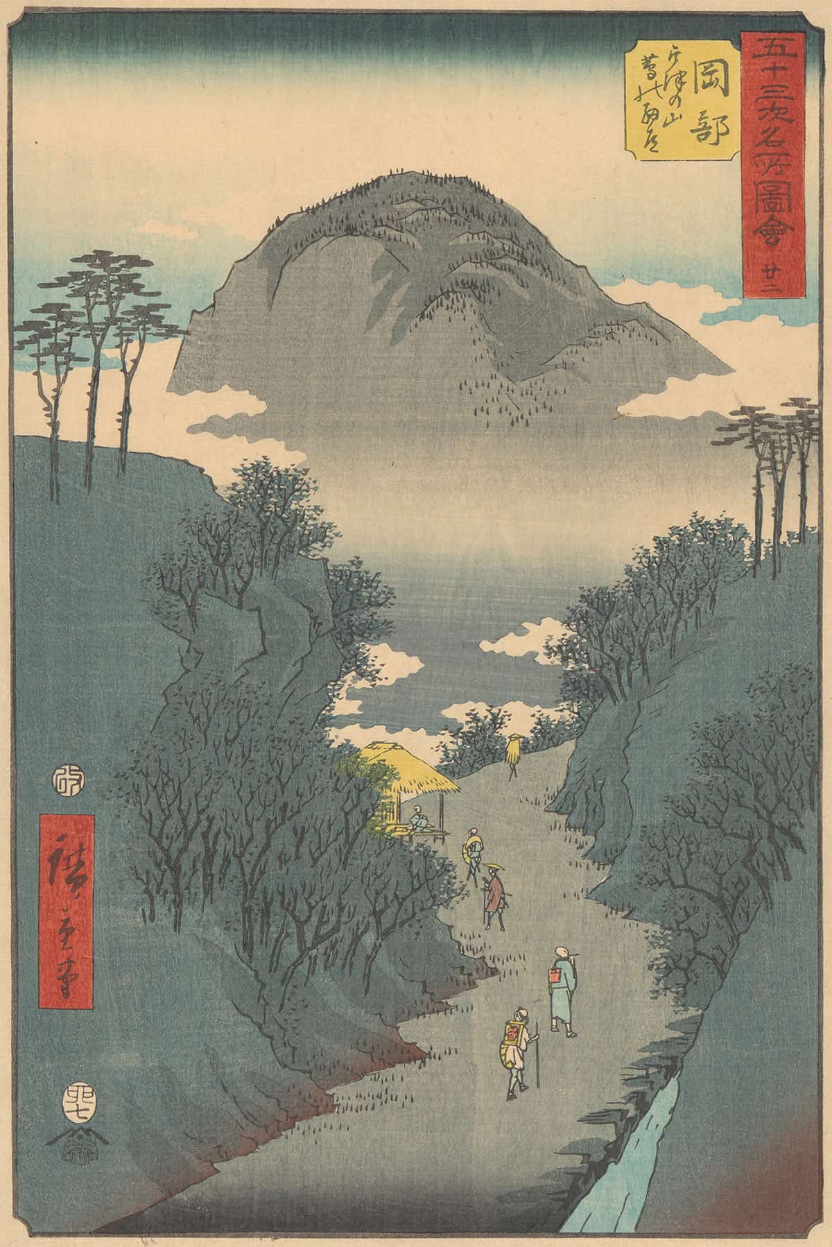 Okabe by Ando Hiroshige - Image 3