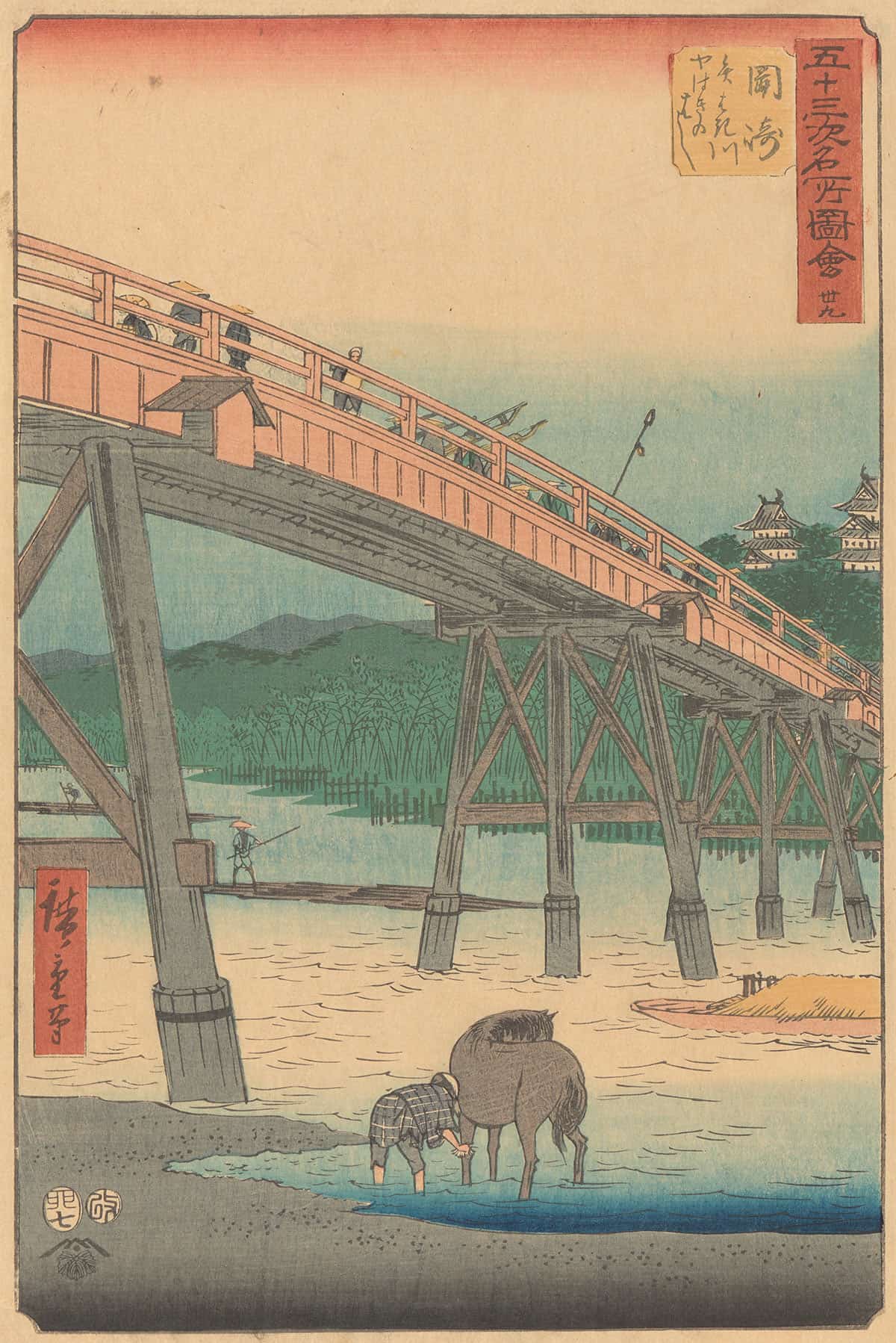 Okazaki by Ando Hiroshige - Image 3