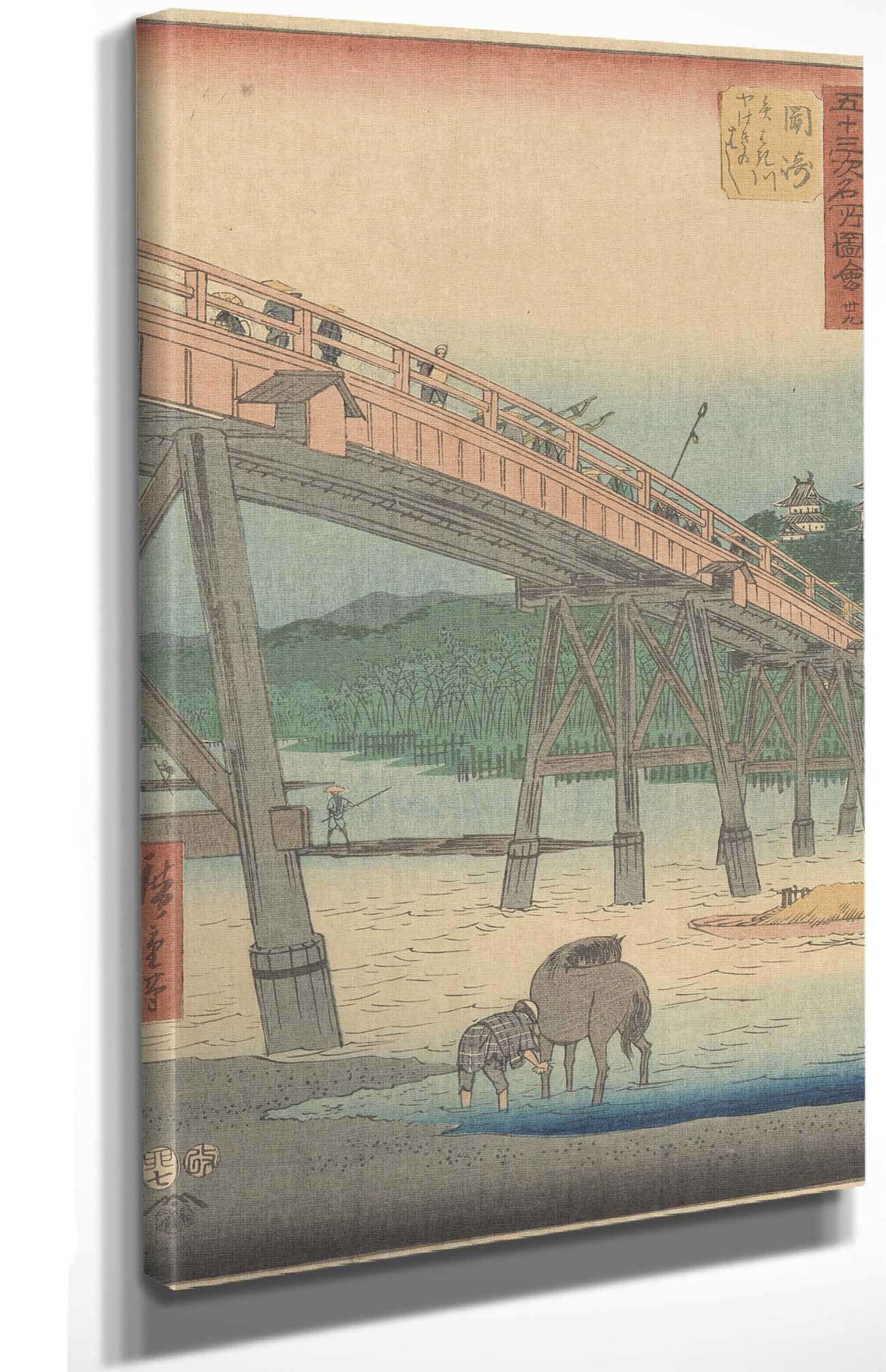 Okazaki by Ando Hiroshige - Image 4