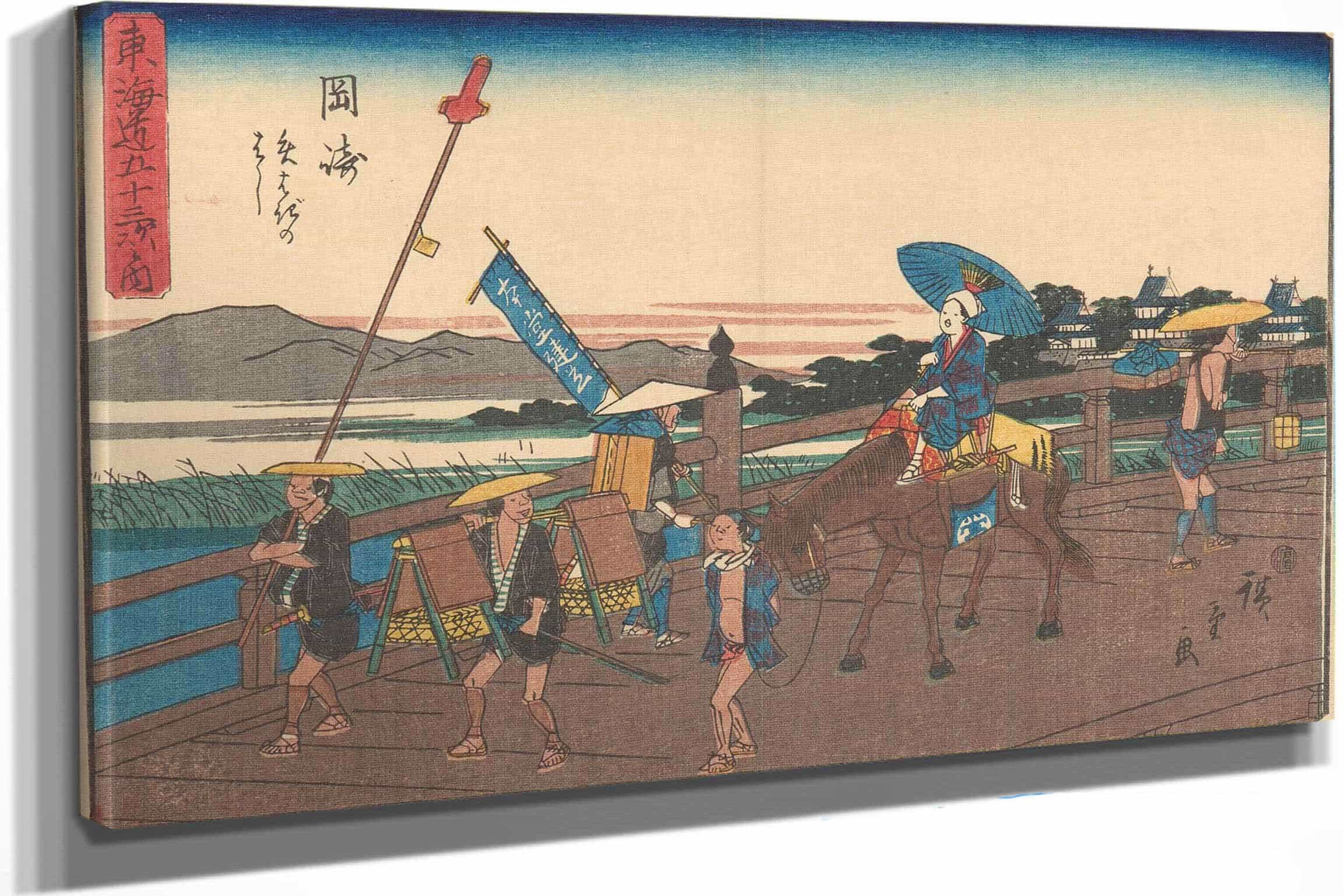 Okazaki by Ando Hiroshige - Image 6