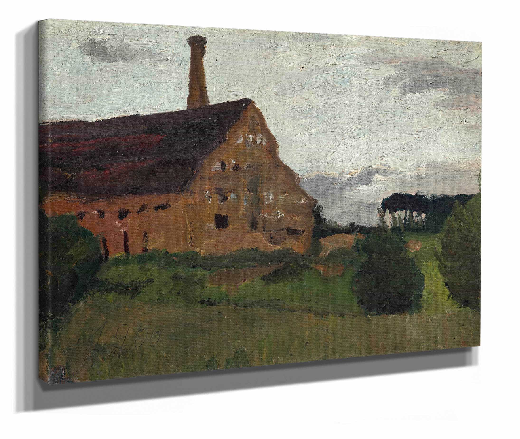 Old Factory by Paula Modersohn Becker - Image 2