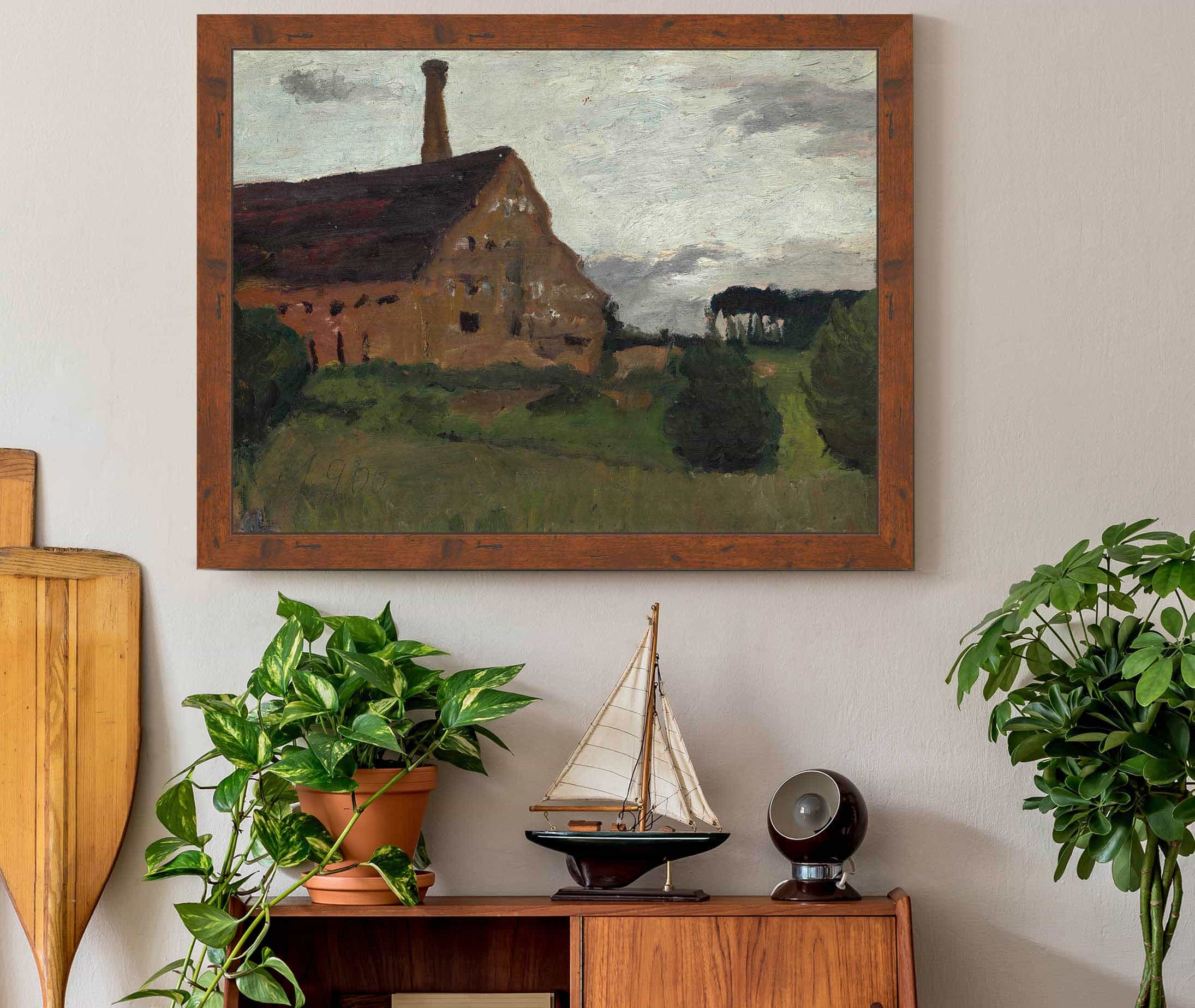 Old Factory by Paula Modersohn Becker - Image 3