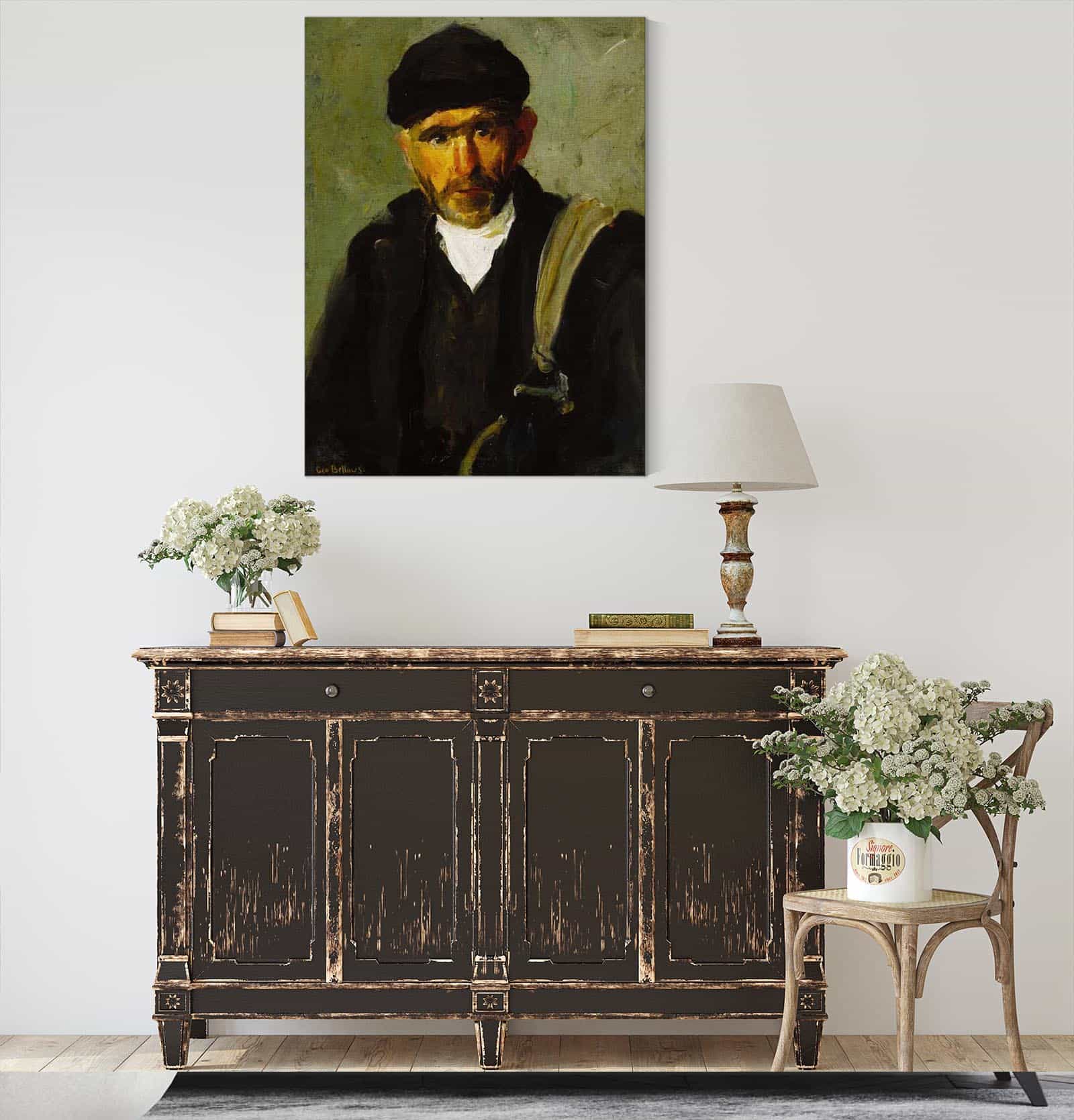 Old Fisherman After by George Wesley Bellows - Image 4