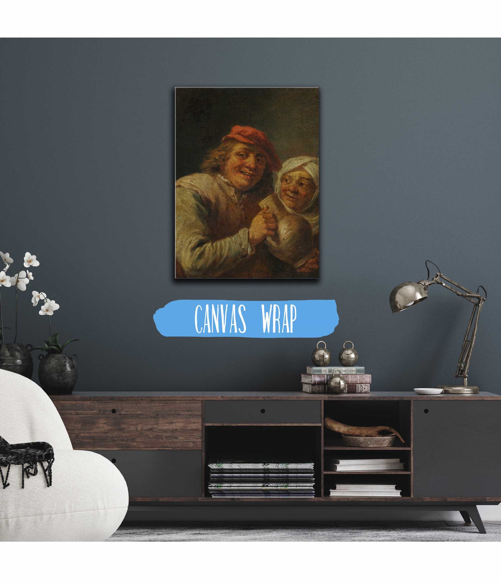 Old Man And Woman S by David Teniers The Younger - Image 3