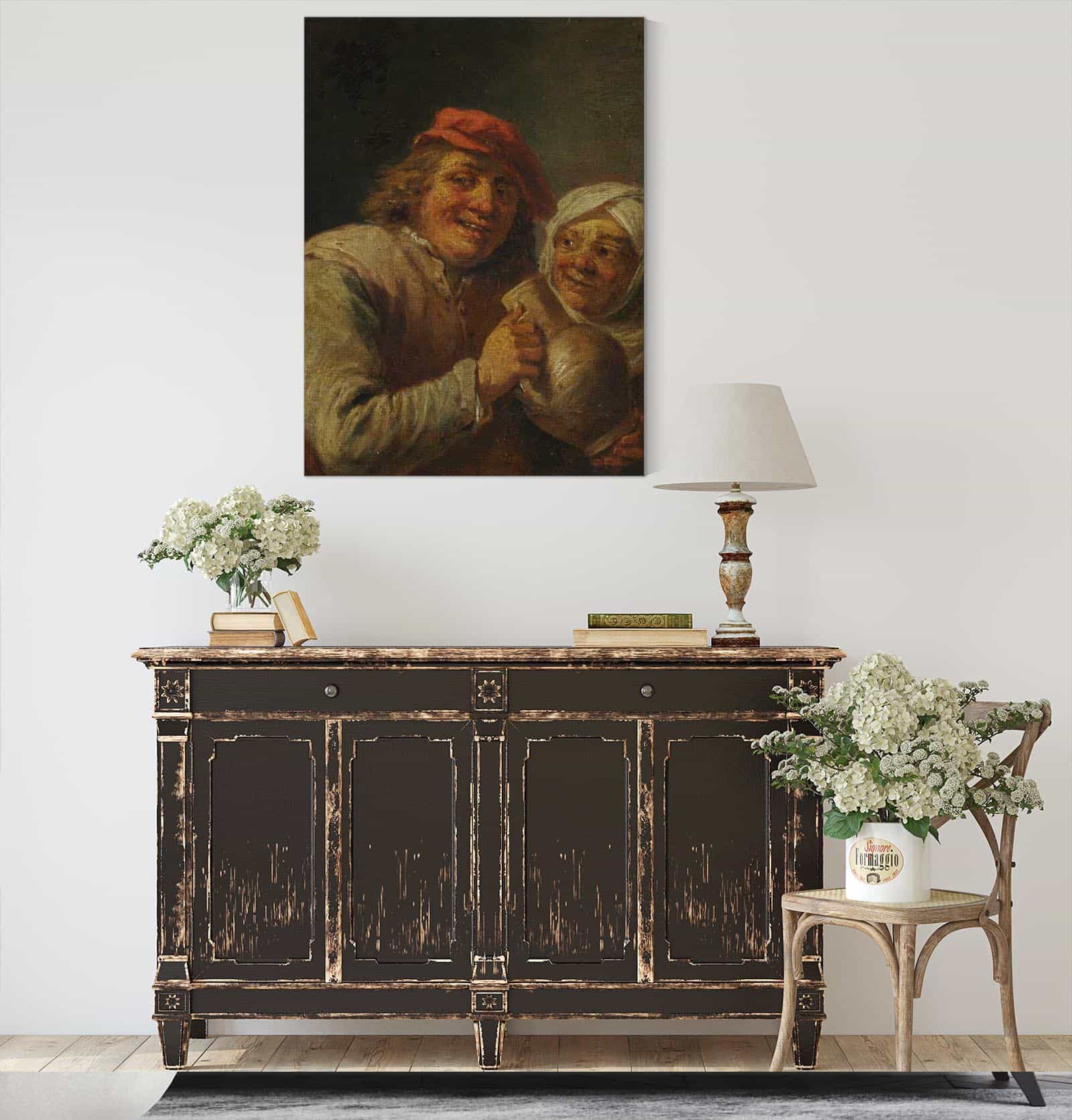 Old Man And Woman S by David Teniers The Younger - Image 4