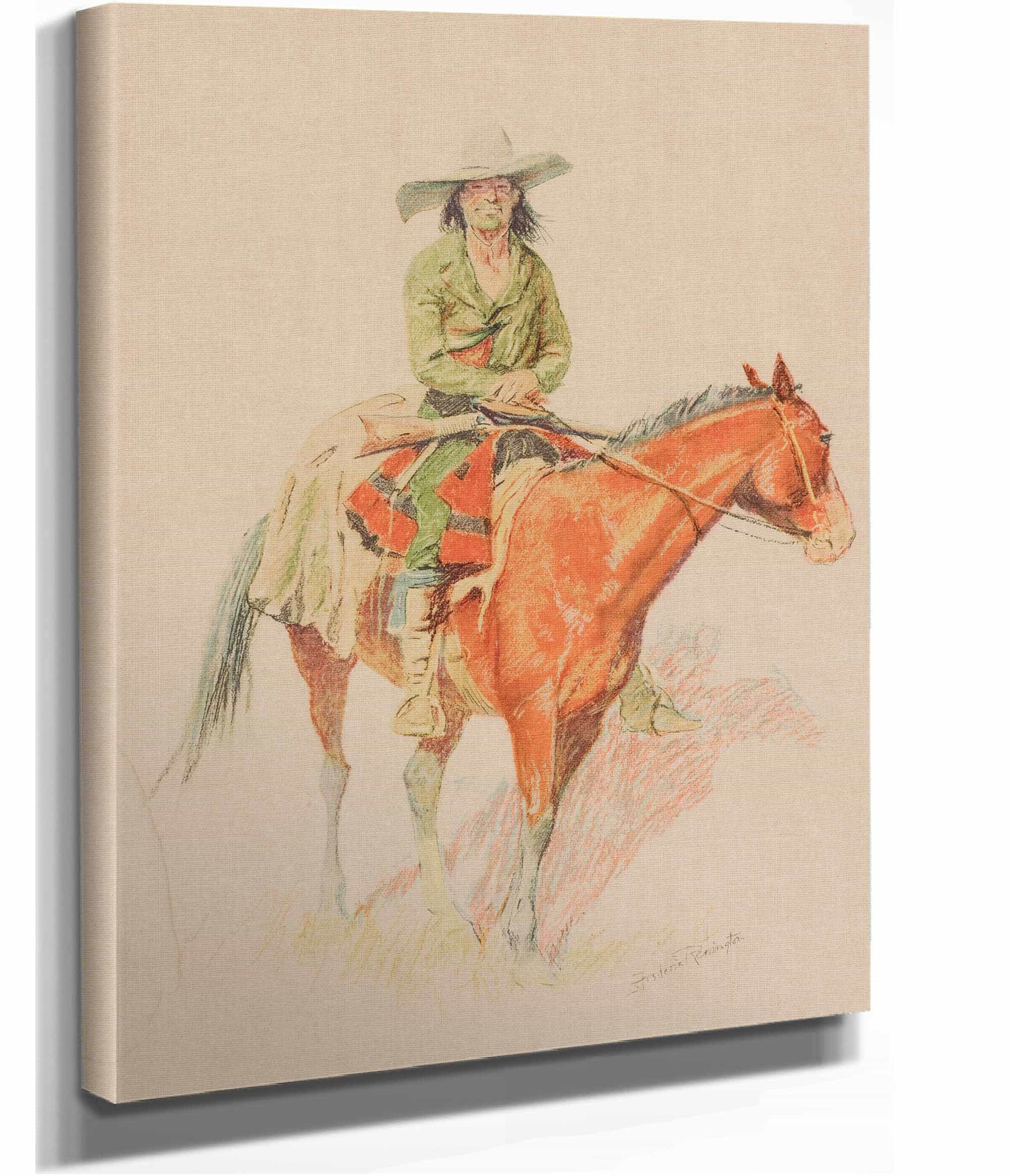 Old Ramon by Frederic Remington - Image 2