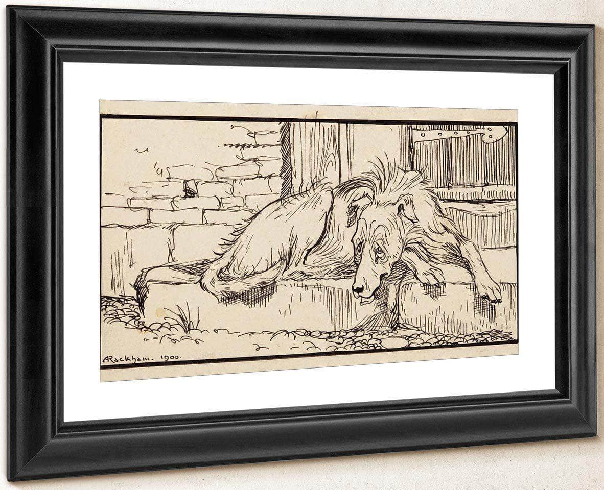 Old Sultan For Grimms Fairy Tales 1900 By Arthur Rackham - Image 4