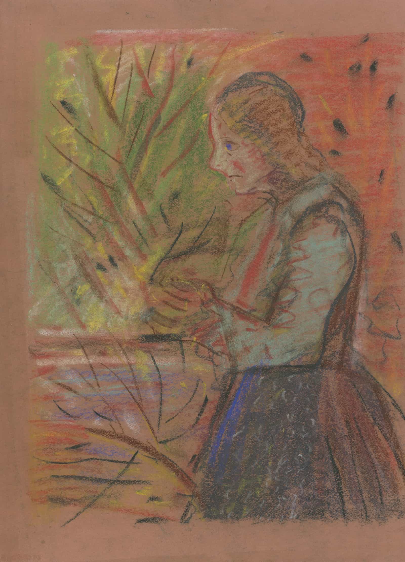 Old Woman by Arnold Peter Weisz Kubincan