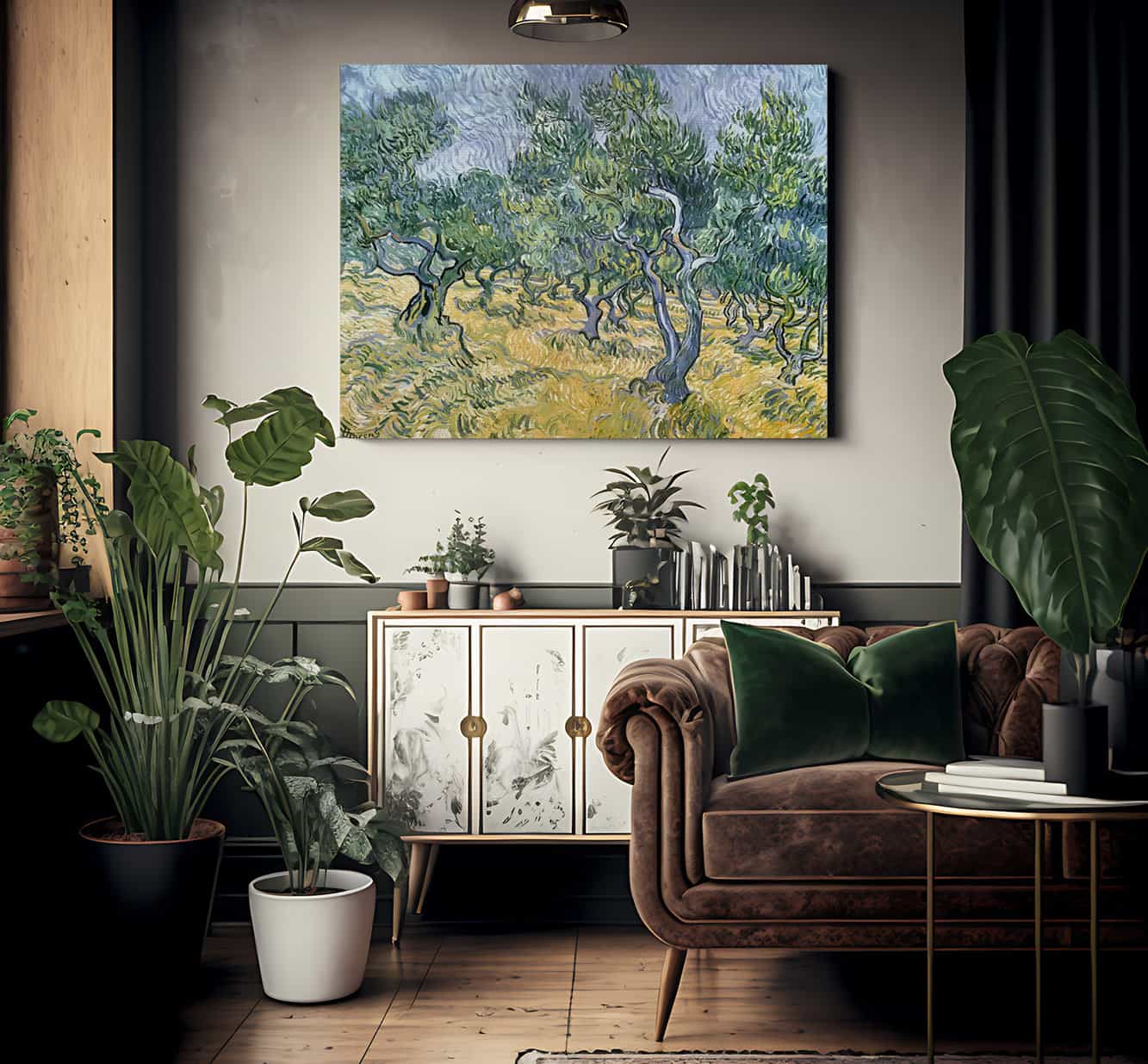 Olive Grove By Vincent Van Gogh - Image 2