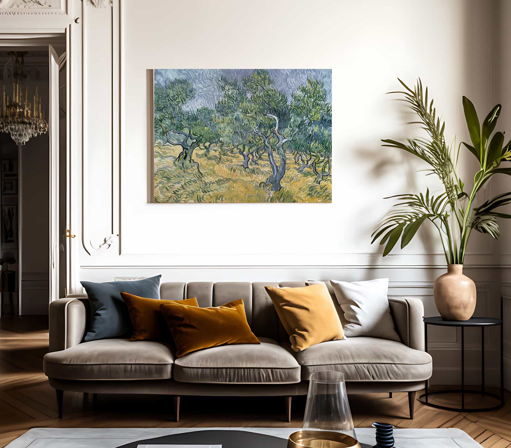 Olive Grove By Vincent Van Gogh - Image 3