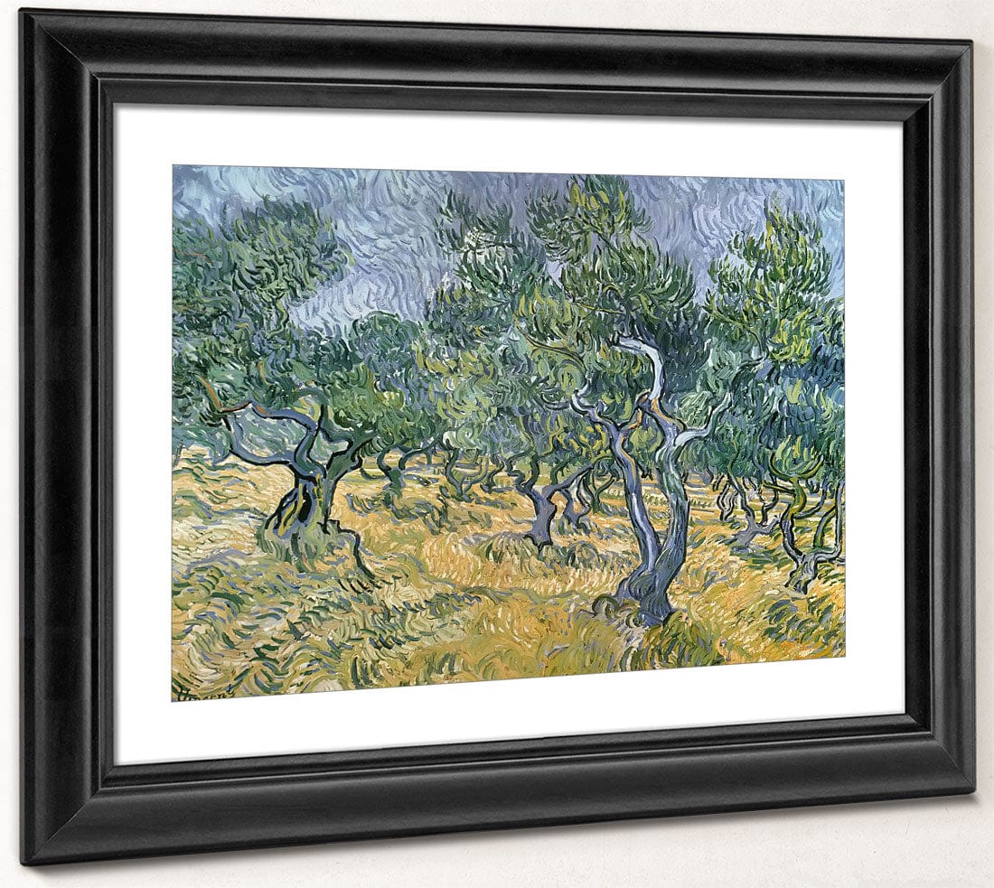 Olive Grove By Vincent Van Gogh - Image 4