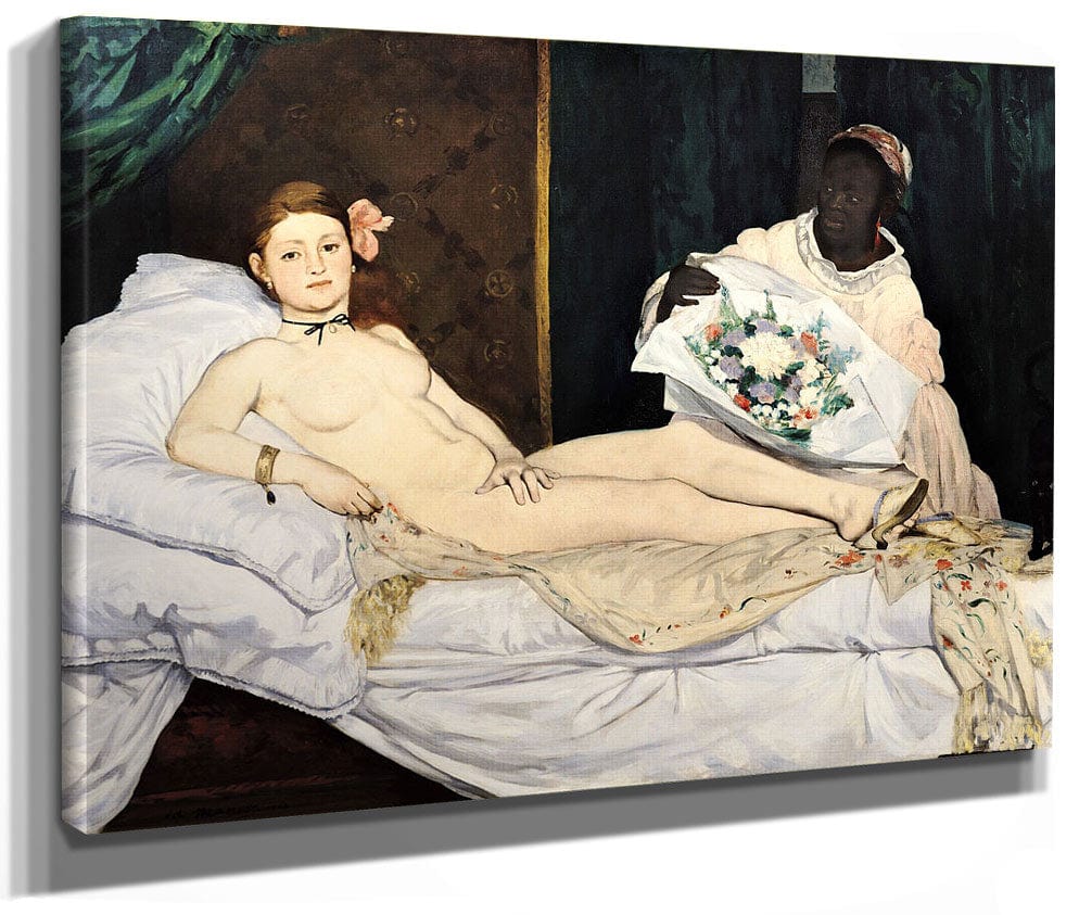 Olympia 1 By Edouard Manet