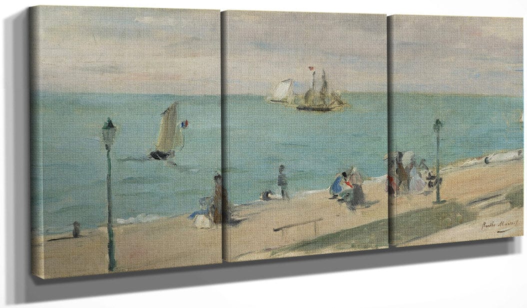 On The Beach (Sur La Plage) By Berthe Morisot