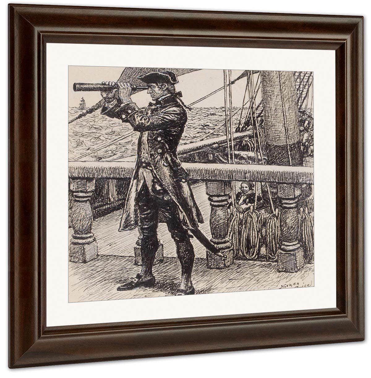 On The Lookout By Norman Mills Price - Image 3