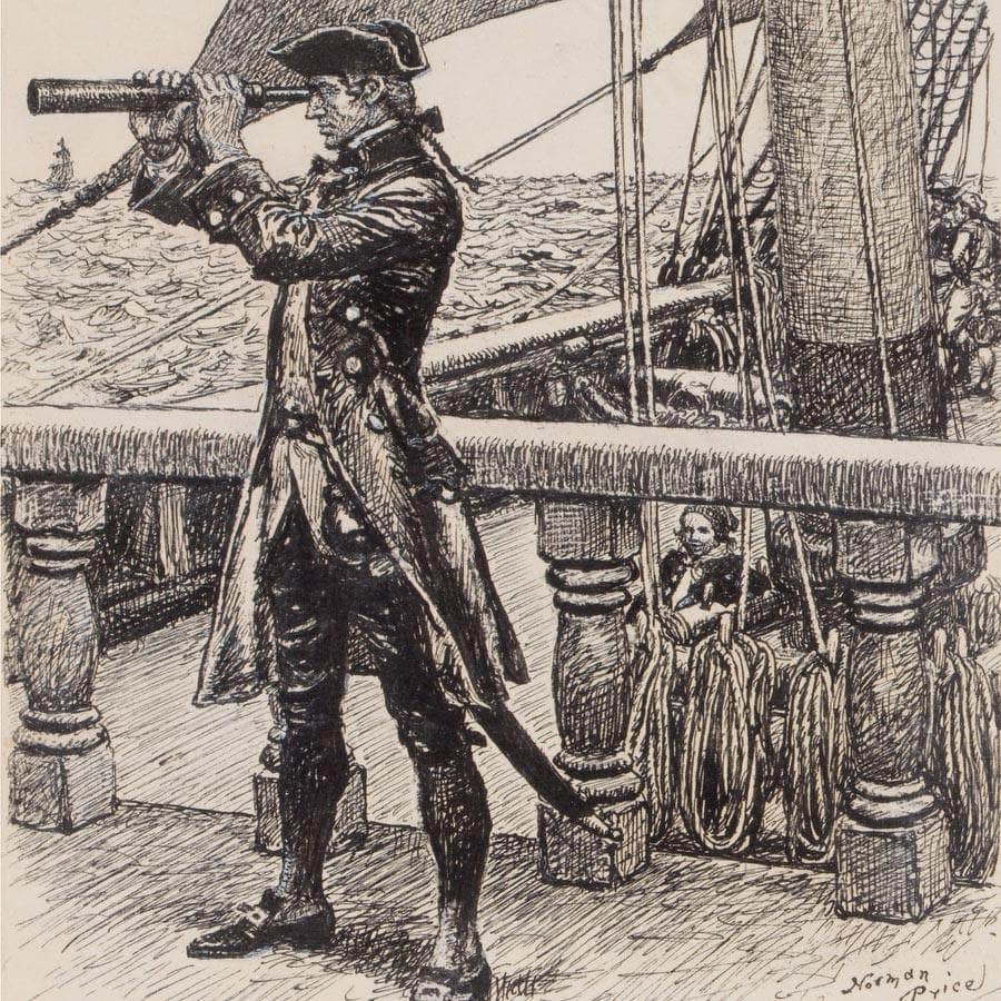 On The Lookout By Norman Mills Price - Image 5