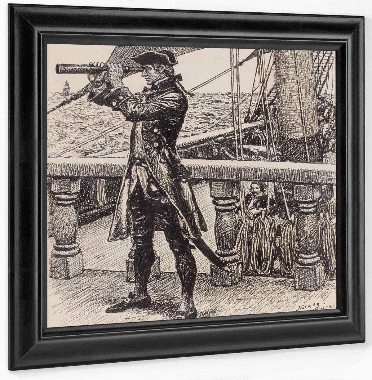 On The Lookout By Norman Mills Price - Image 6