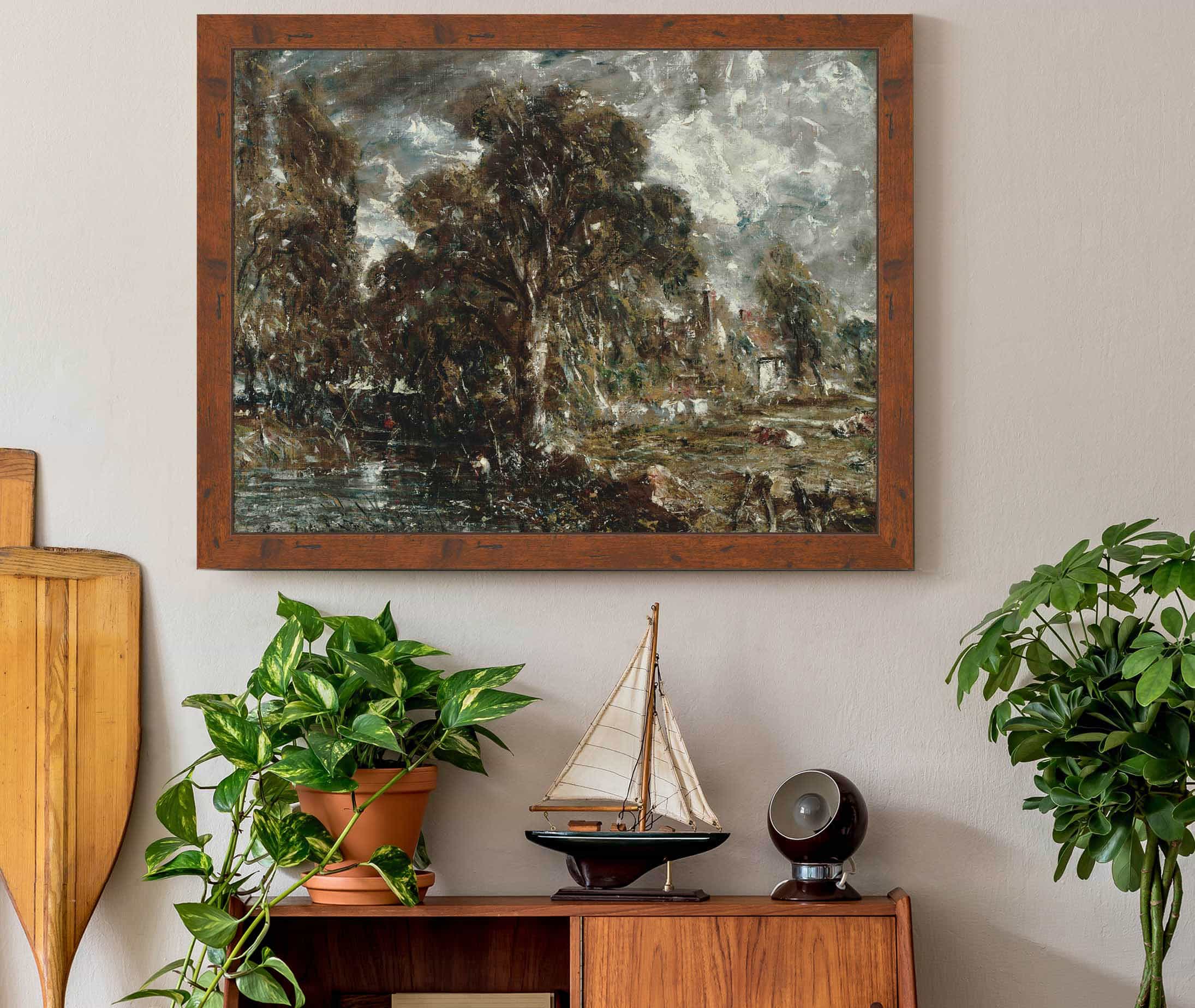On The River Stour by John Constable - Image 3