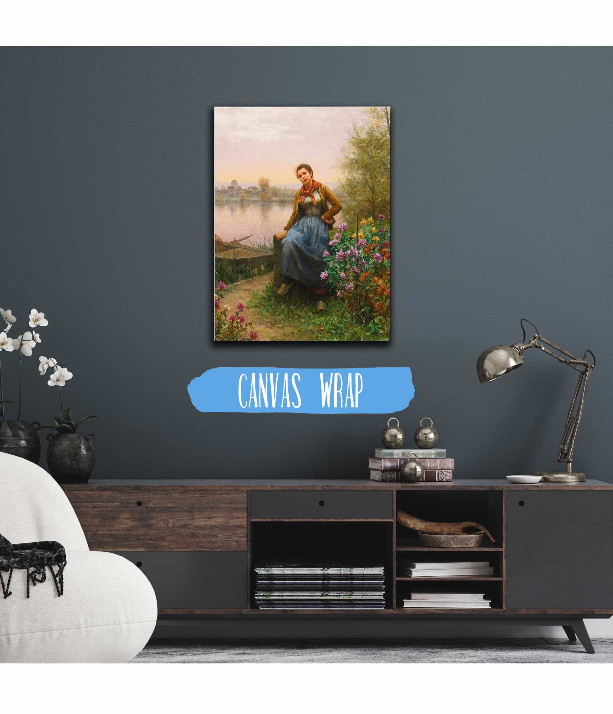 On The Rivers Edge by Daniel Ridgway Knight - Image 3