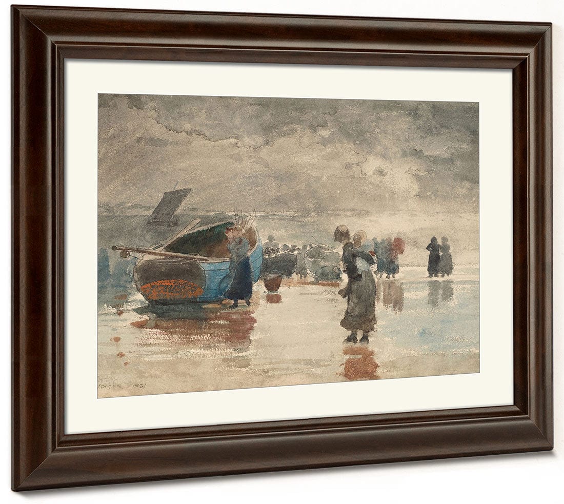 On The Sands By Winslow Homer - Image 5