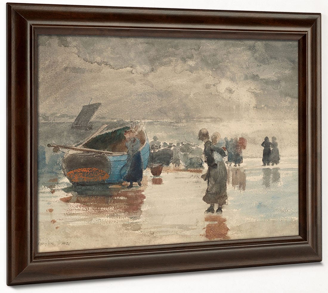 On The Sands By Winslow Homer - Image 6