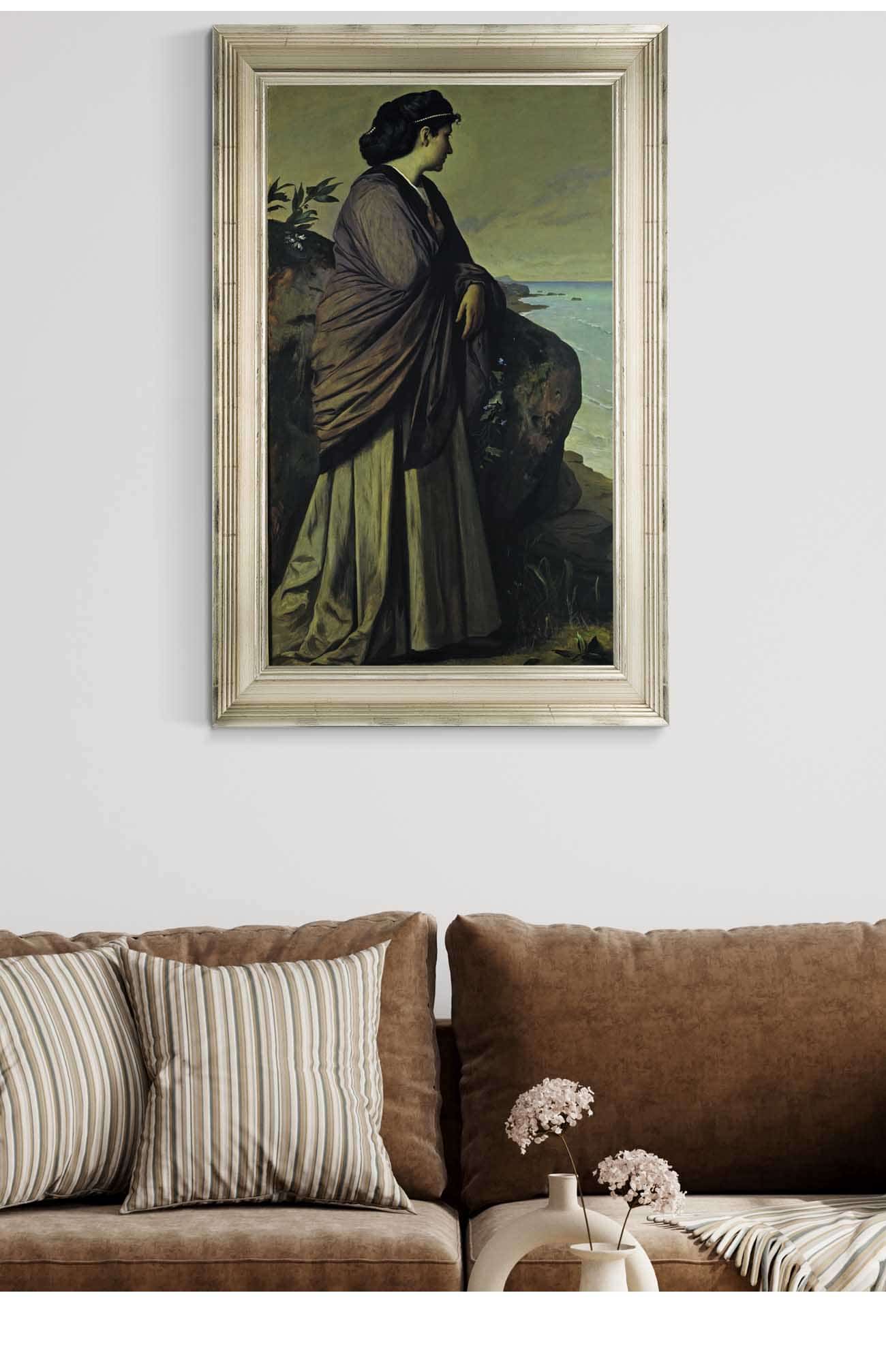 On The Seashore Modern Iphigenia by Anselm Feuerbach - Image 5