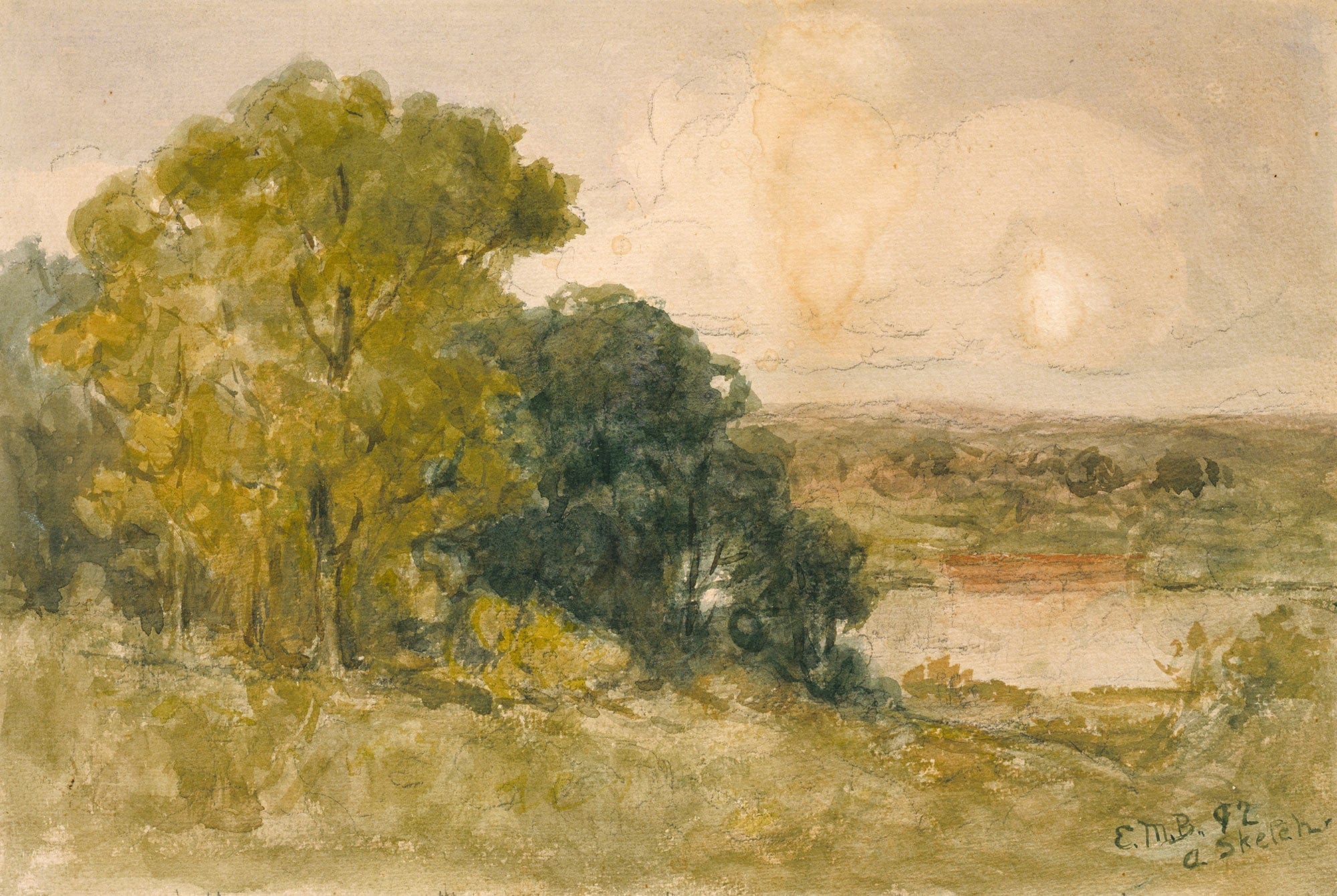 On The Seekonk by Edward Mitchell Bannister - Image 2